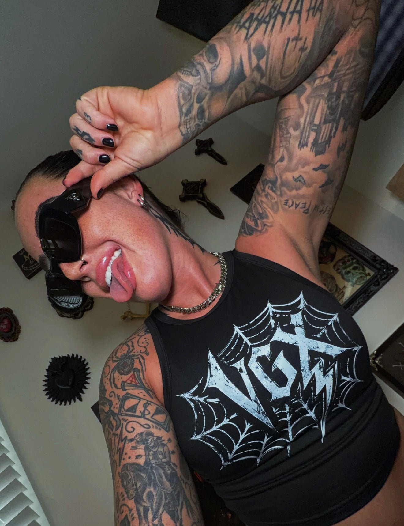 VGX cropped tank