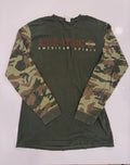 Miltary style camo long sleeve