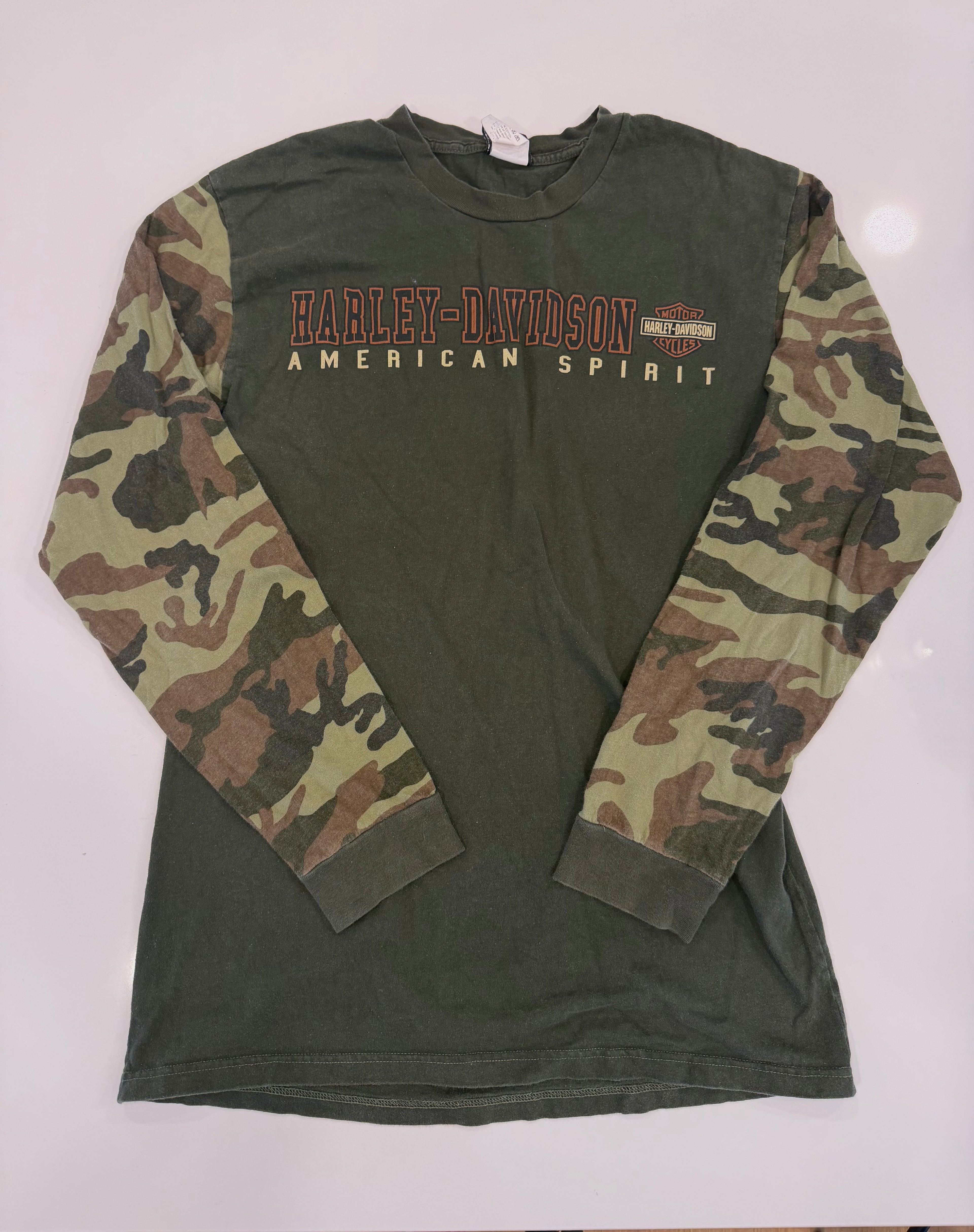 Miltary style camo long sleeve