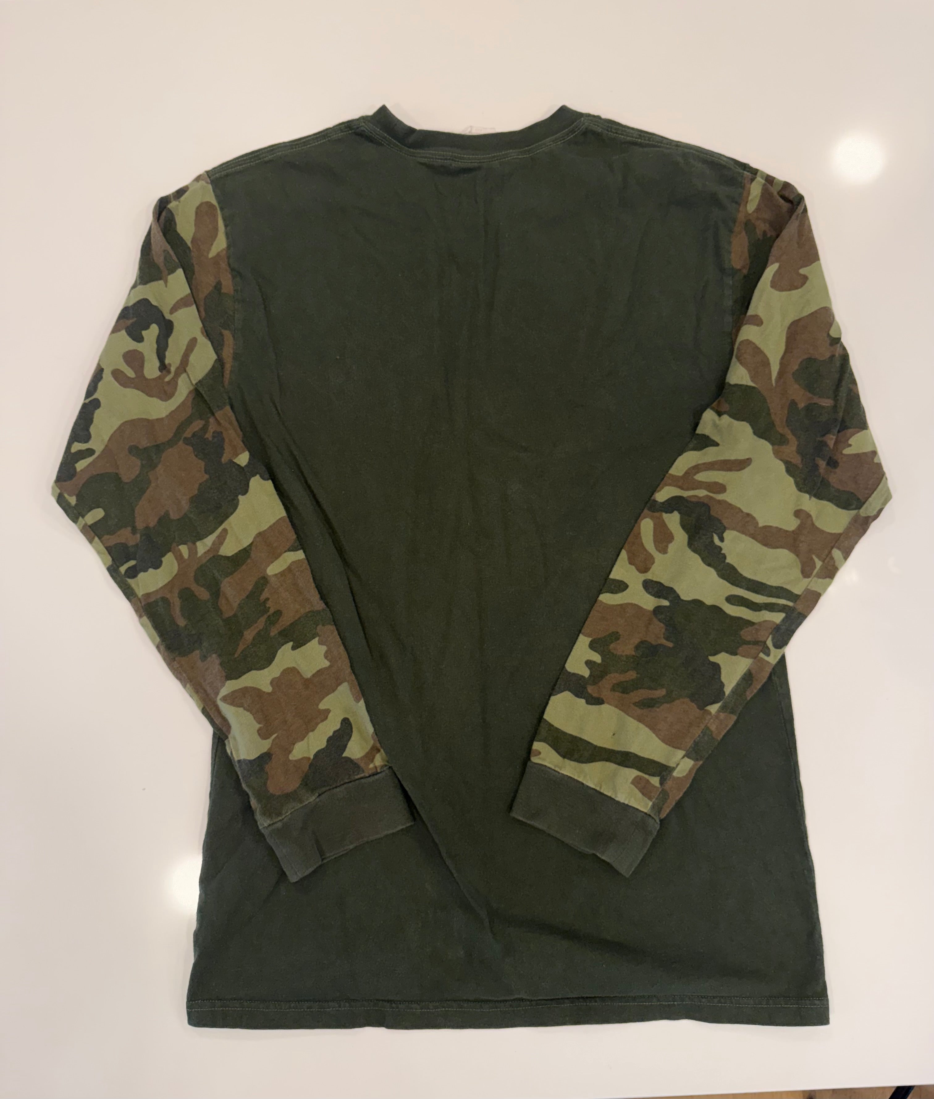 Miltary style camo long sleeve