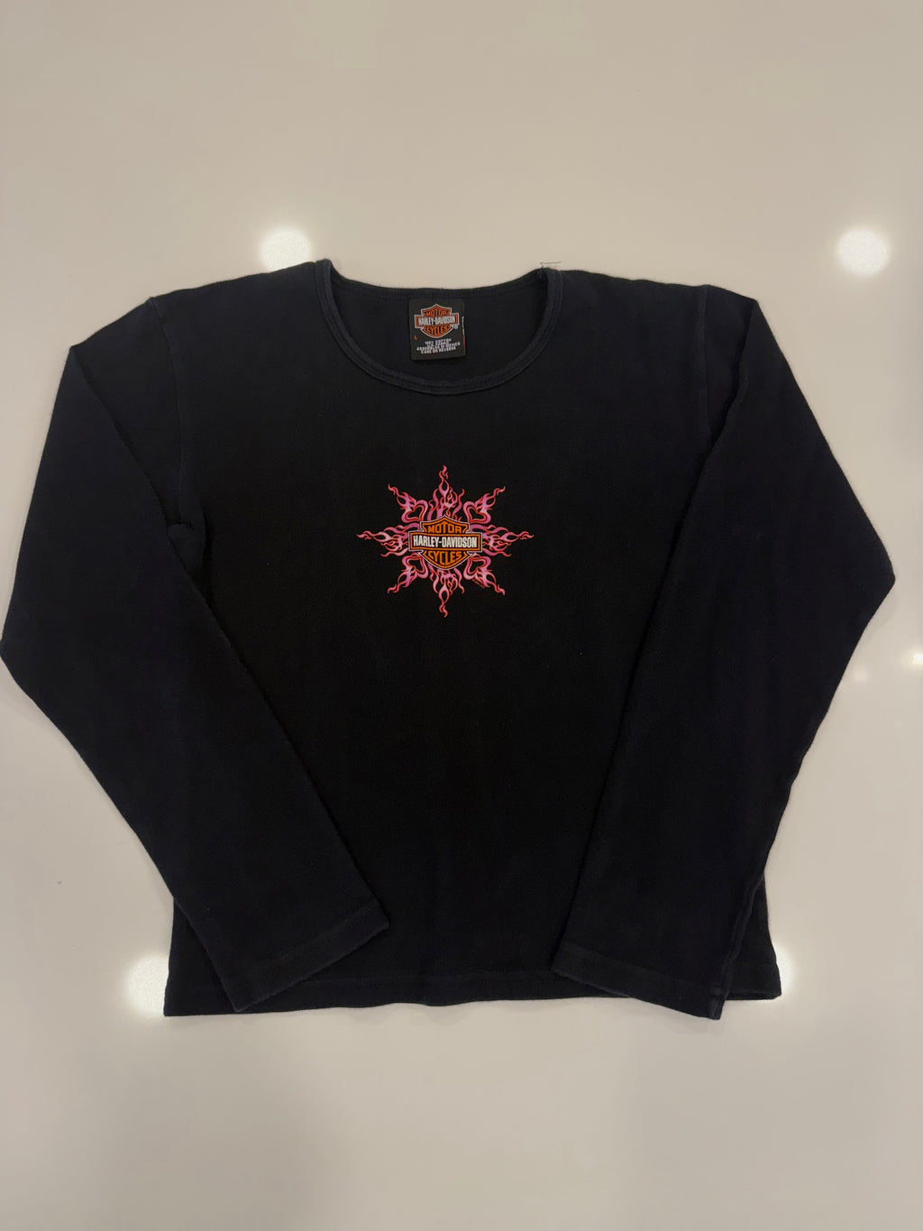 Y2K pink womens long sleeve