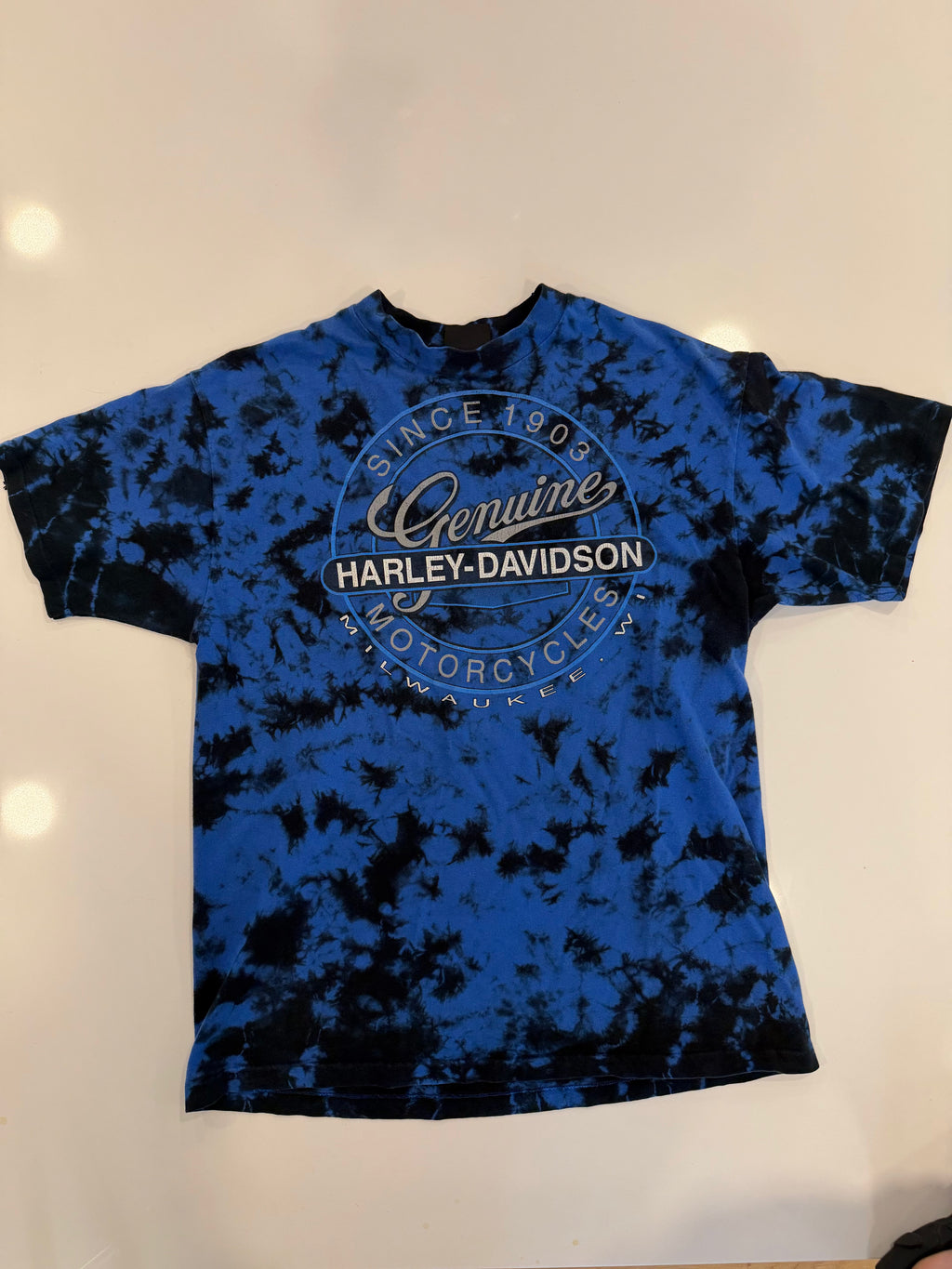 Westminster Cali blue tie dye tee