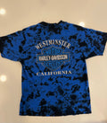 Westminster Cali blue tie dye tee