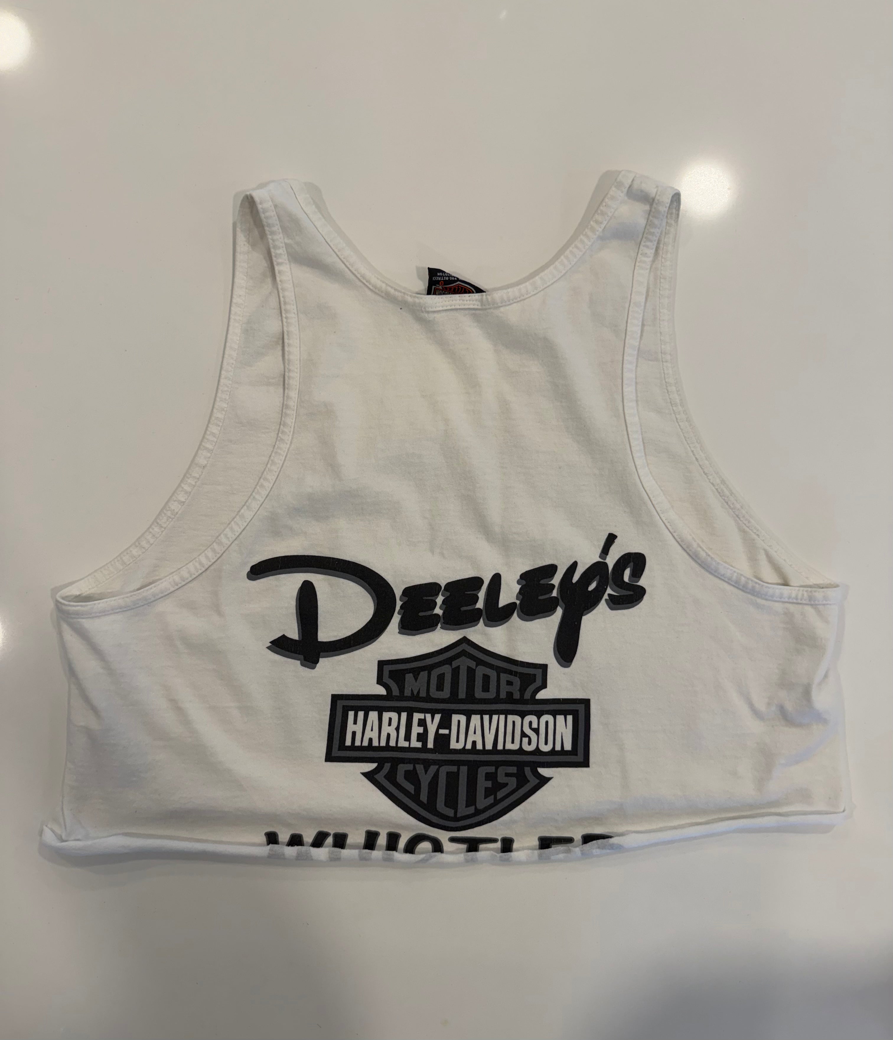 Engine cropped tank