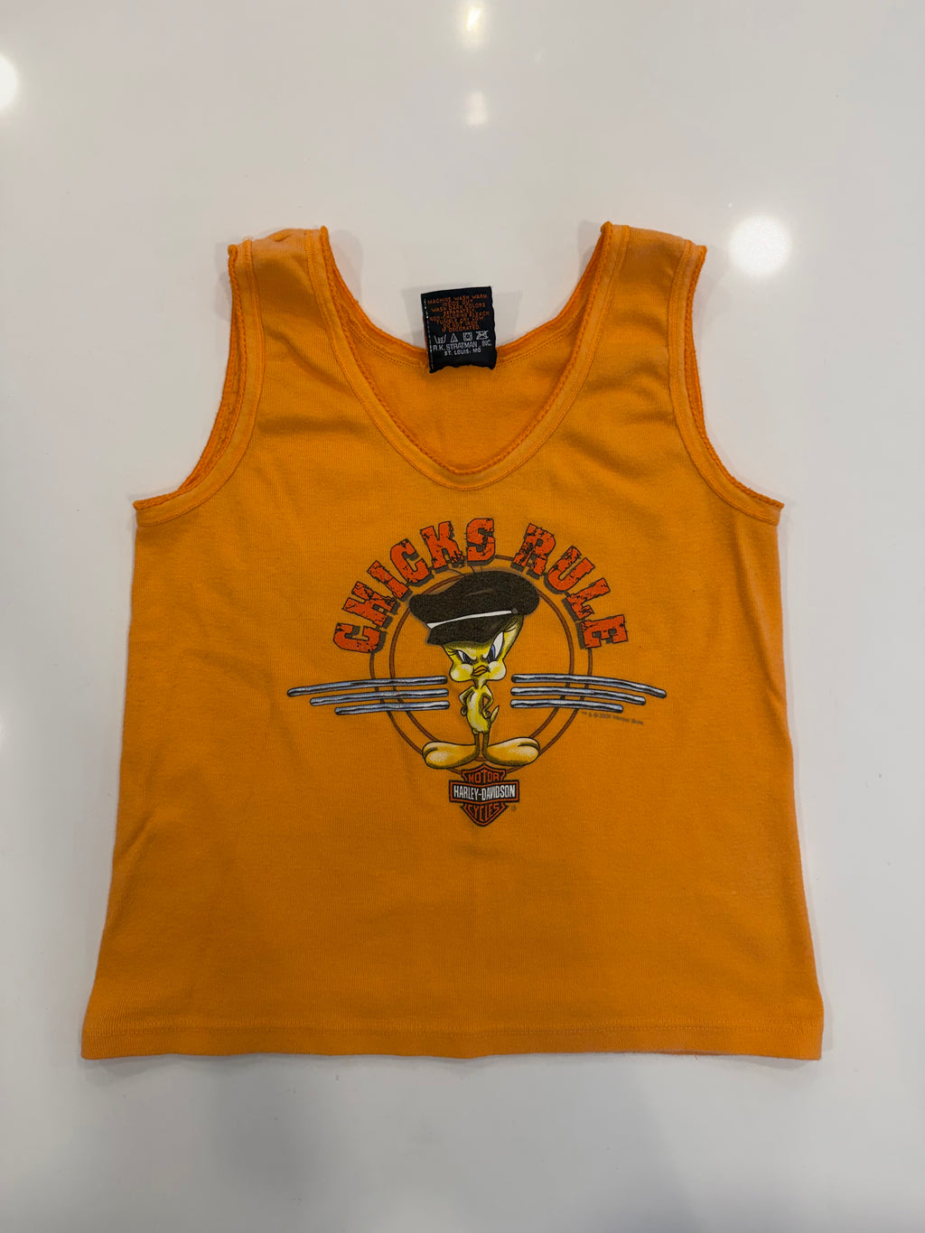 Chicks rule tweety bird tank