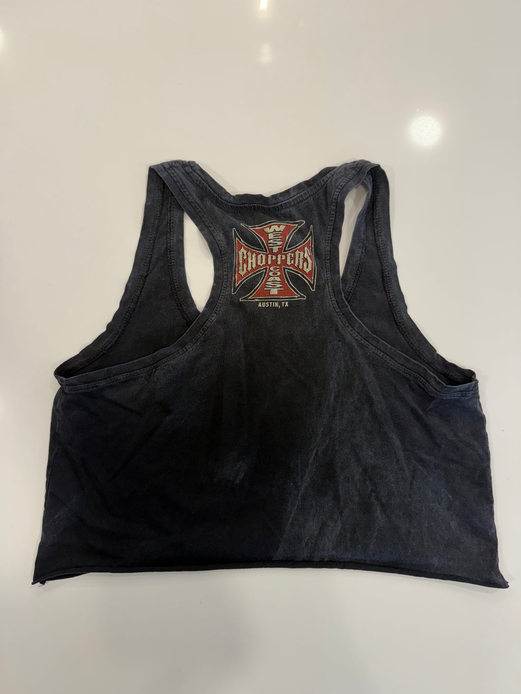West Coast choppers womens racer back tank