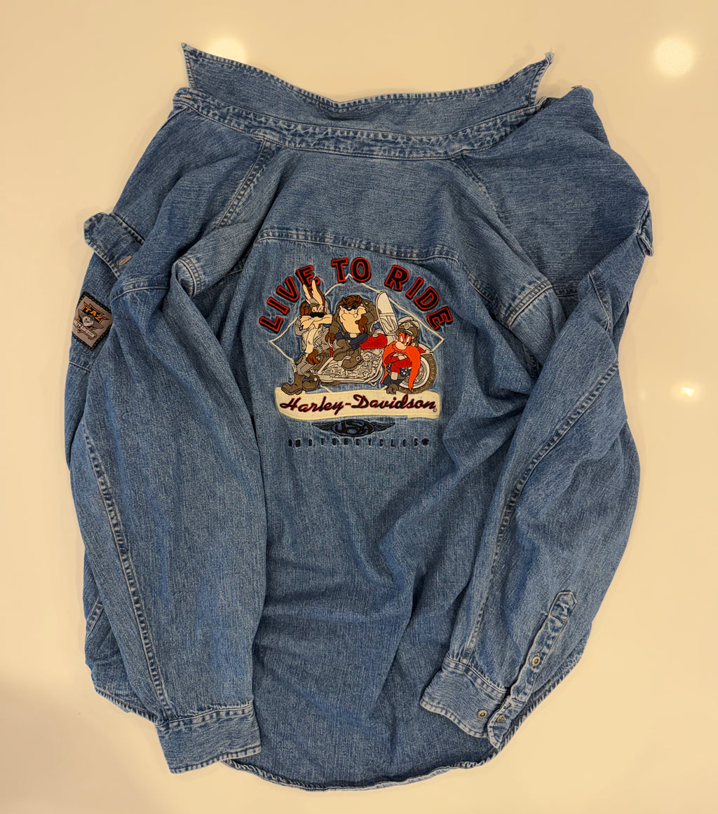 Looney Tunes jean jacket