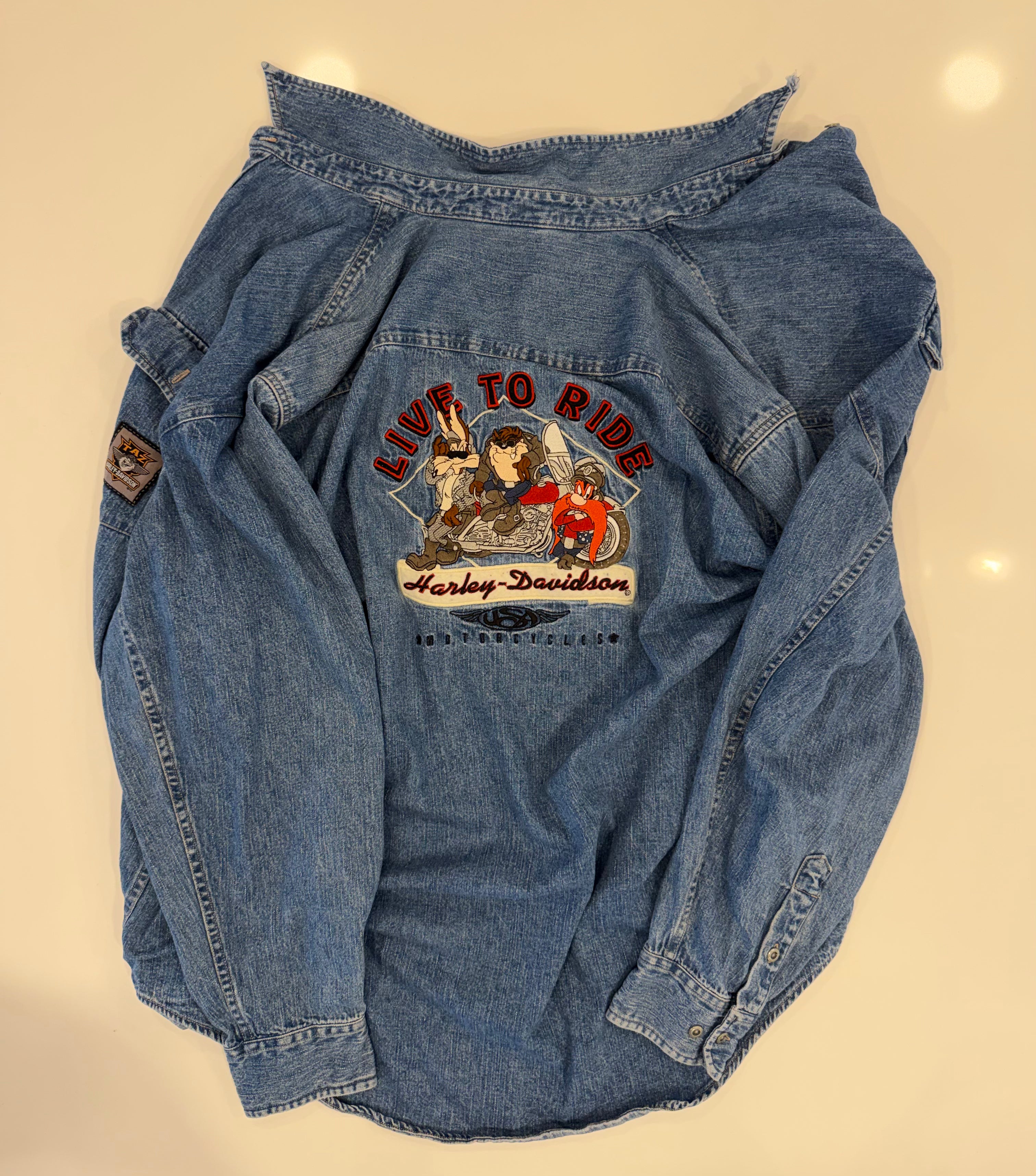 Looney Tunes jean jacket