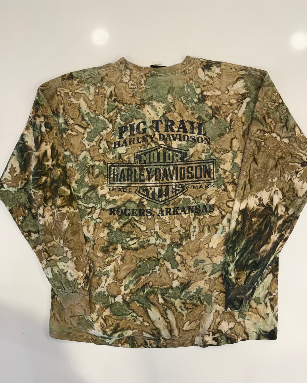Rodgers Arkansas camo long sleeve