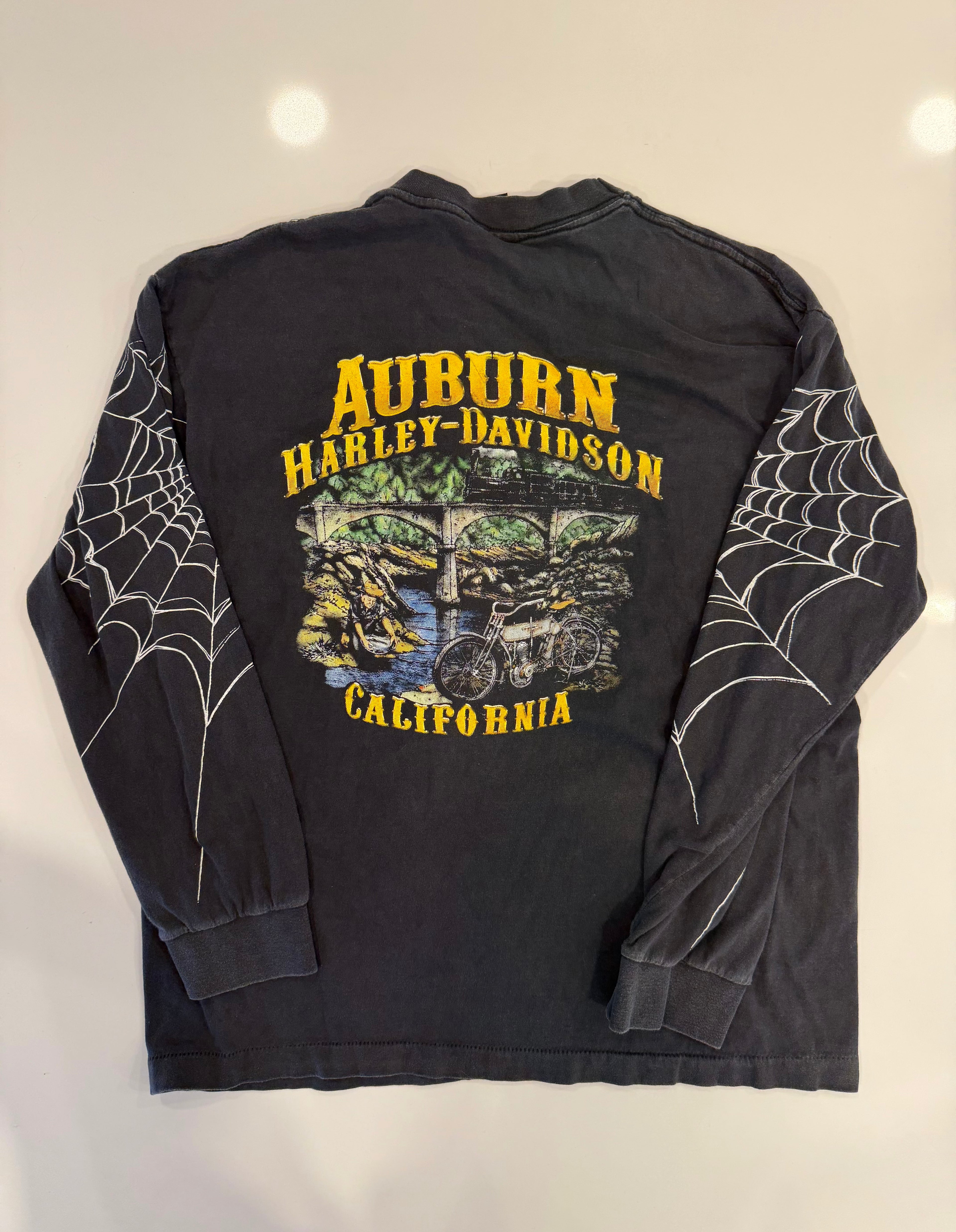 Auburn Cali spider web long sleeve