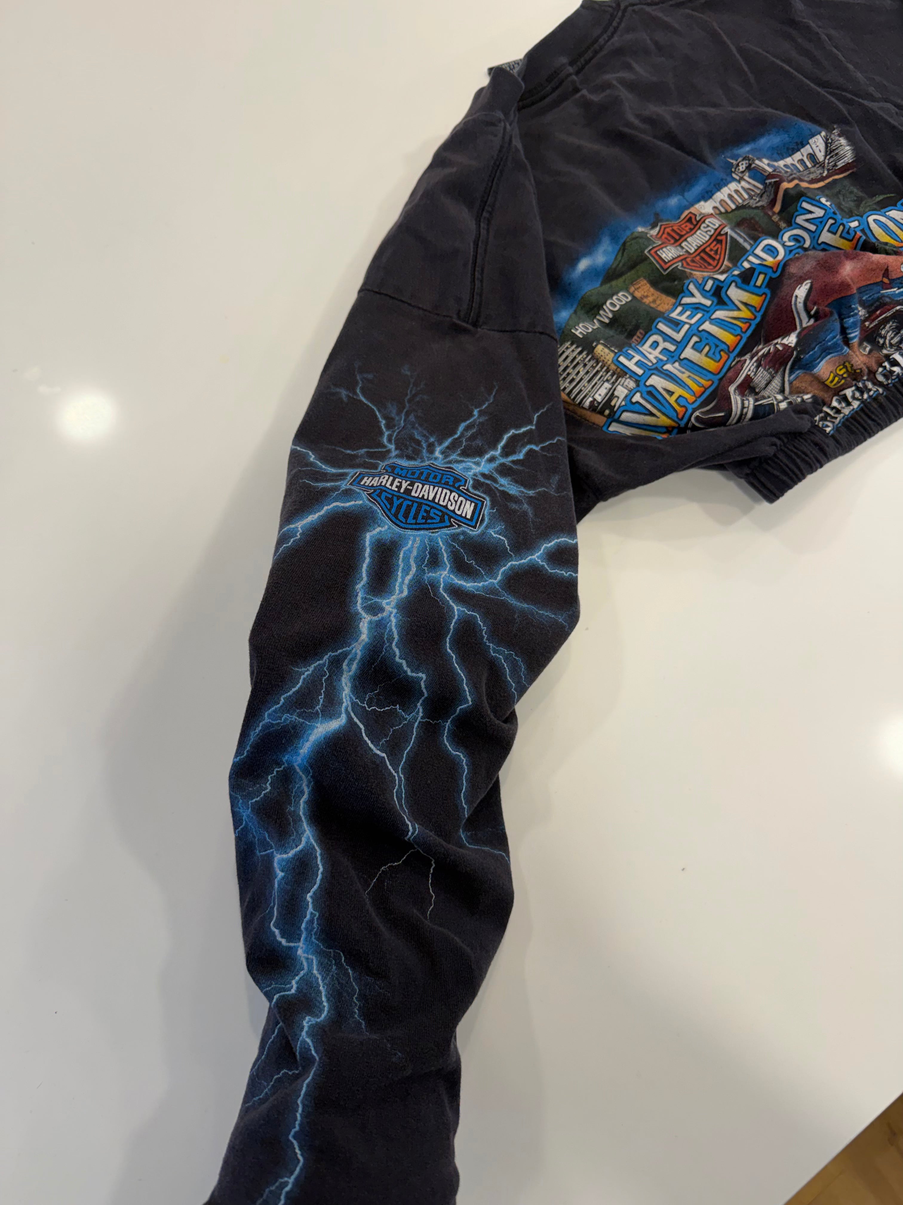 Fullerton California blue lightening long sleeve