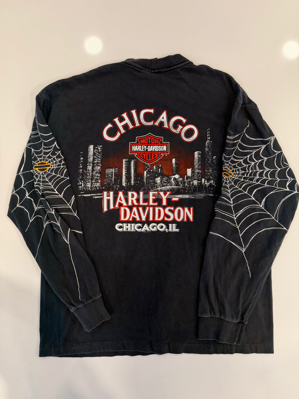 Chicago spider web long sleeve