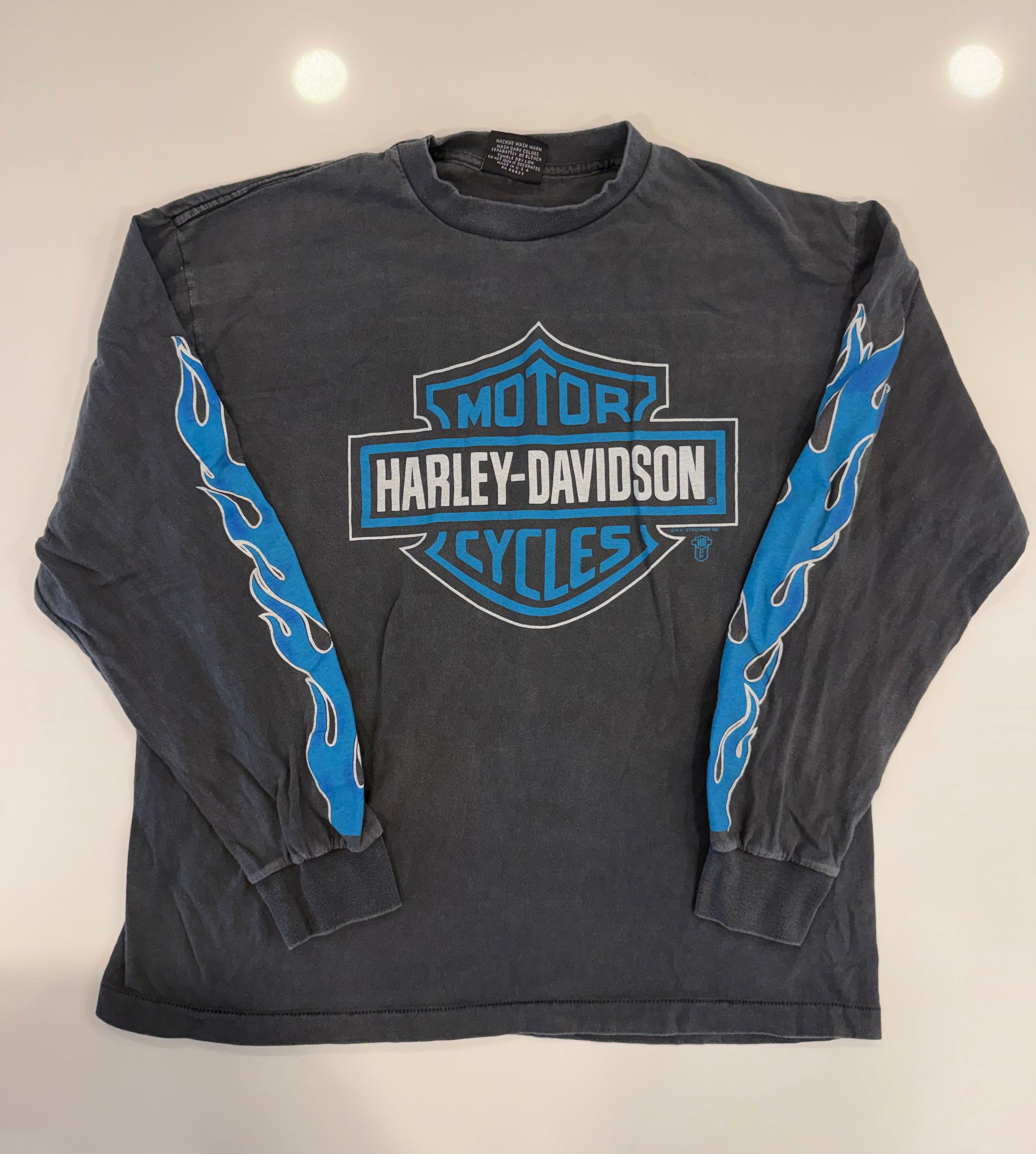 PA blue flame long sleeve