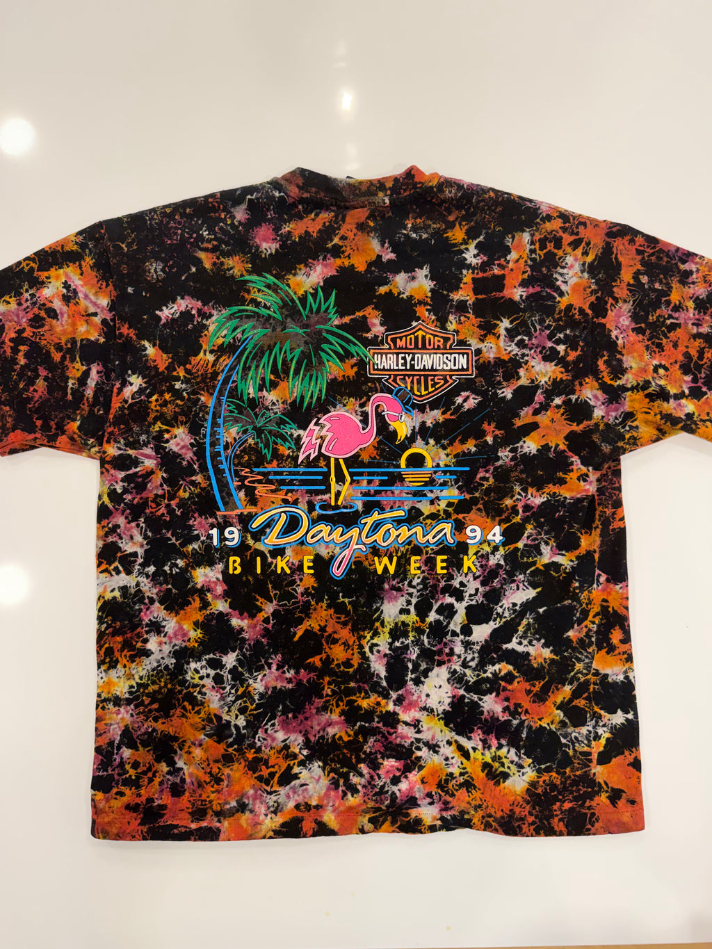 Daytona beach bike week marble tee