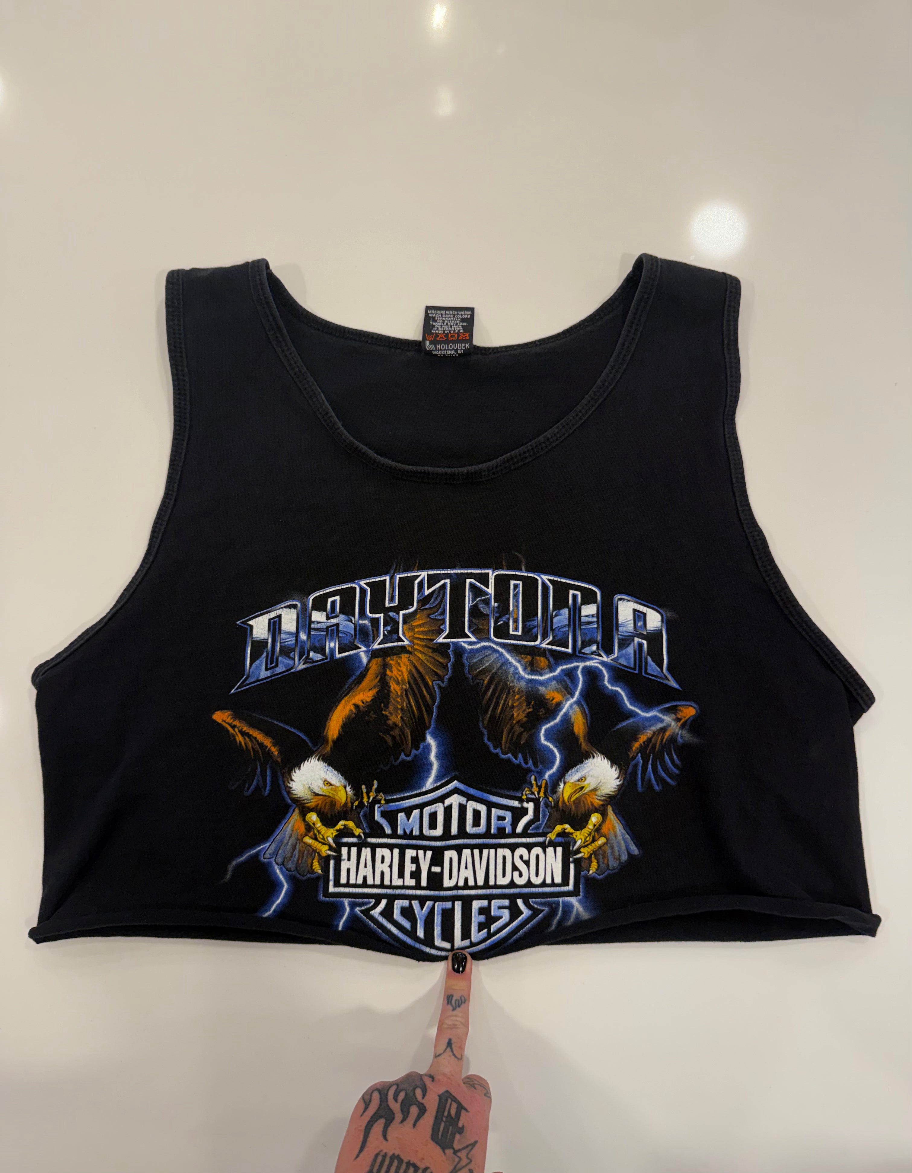 Daytona beach eagle bike week cropped tank