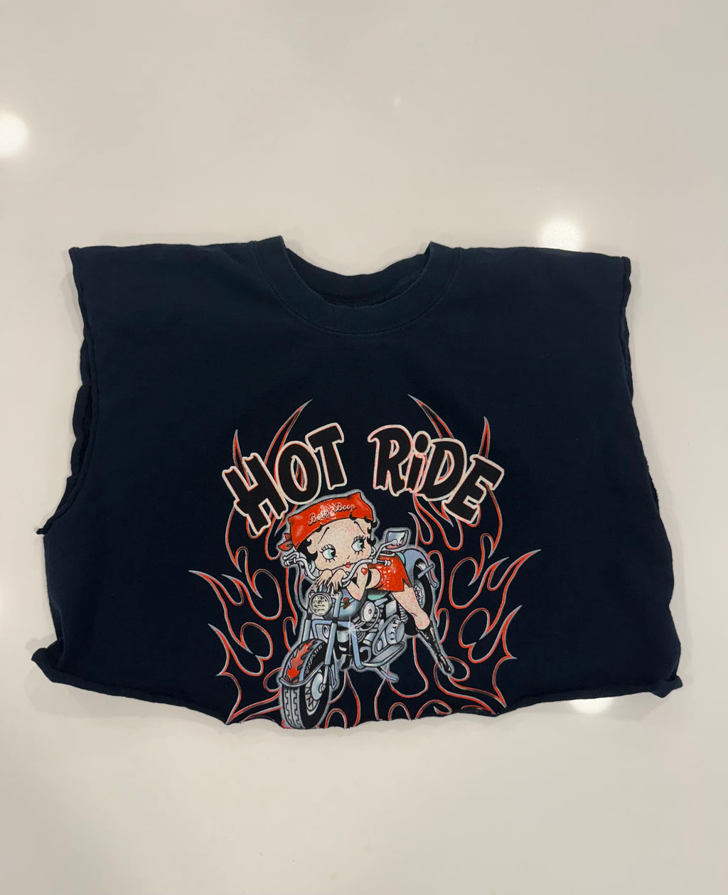 Hot ride Betty Boop tee