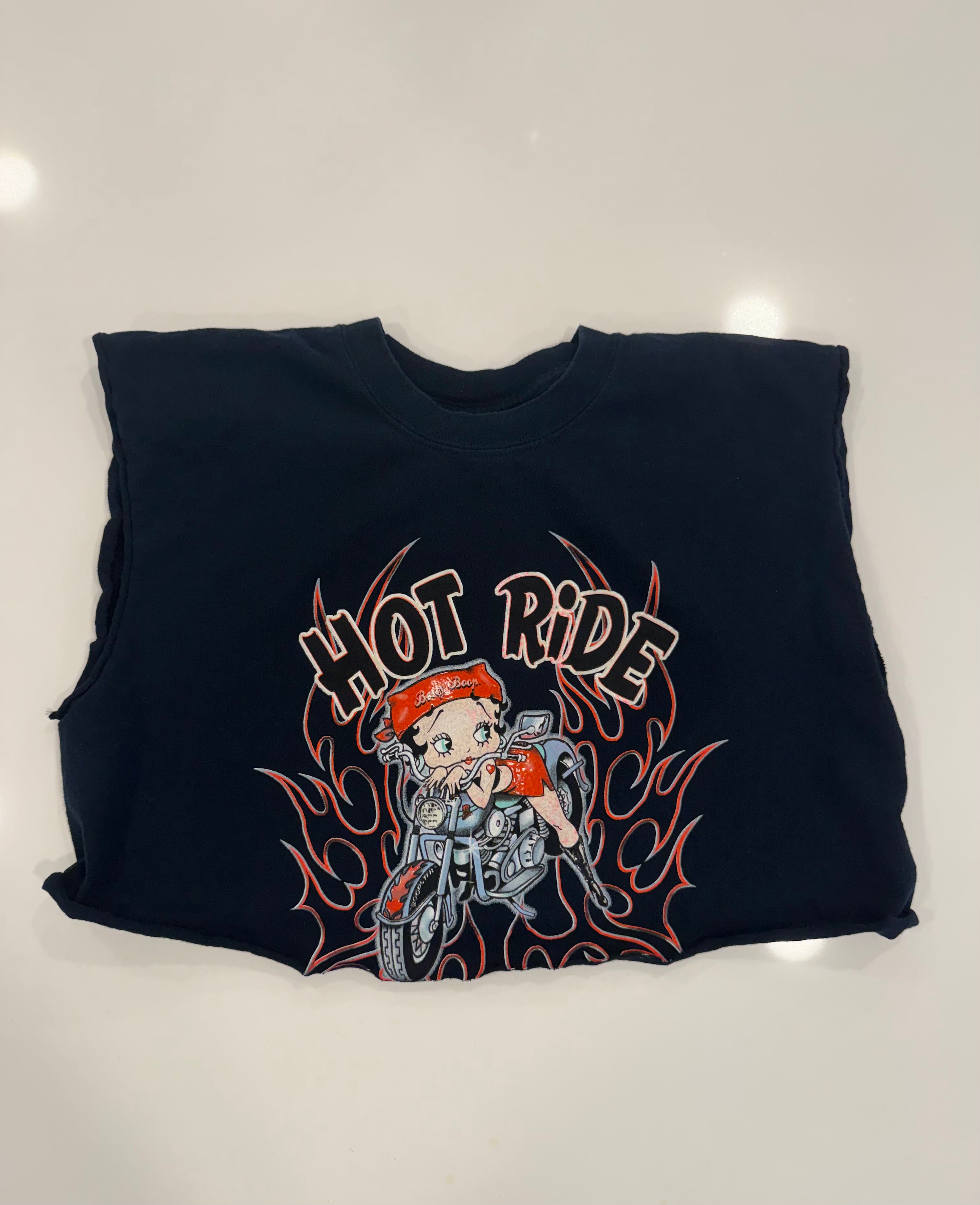 Hot ride Betty Boop tee