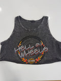 Hell on wheels grey acid wash tank