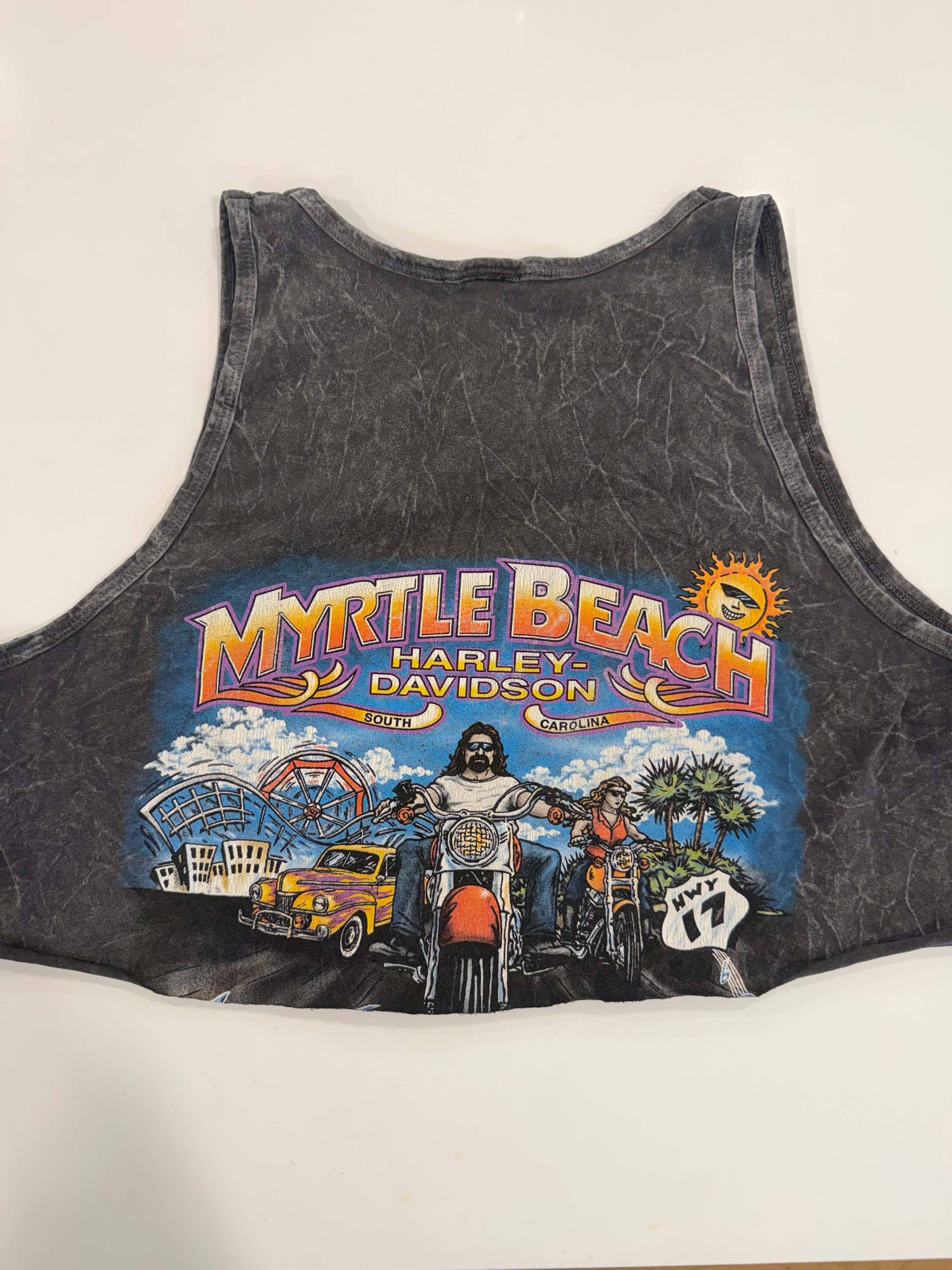 Hell on wheels grey acid wash tank