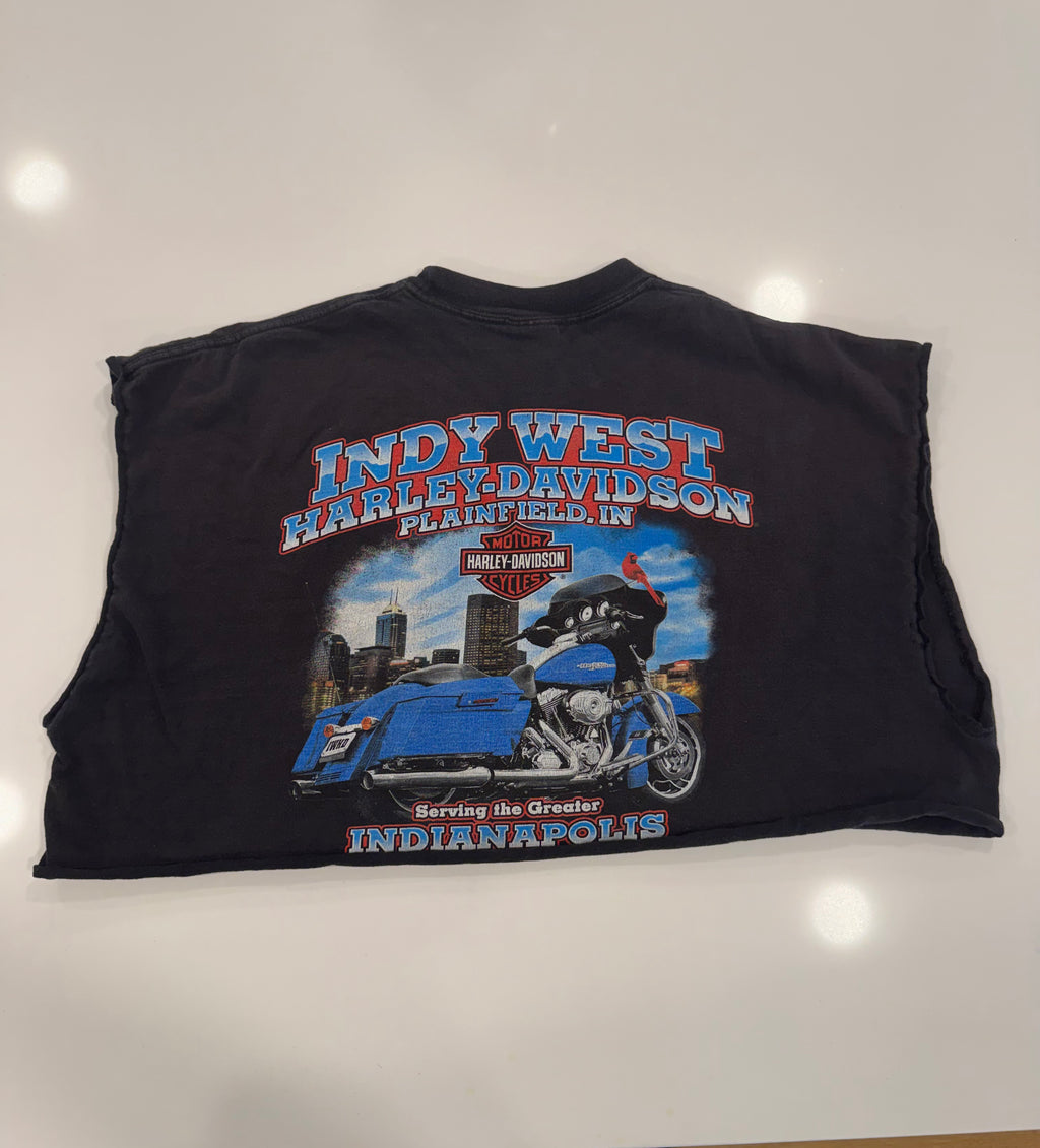 Flaming eagle tee