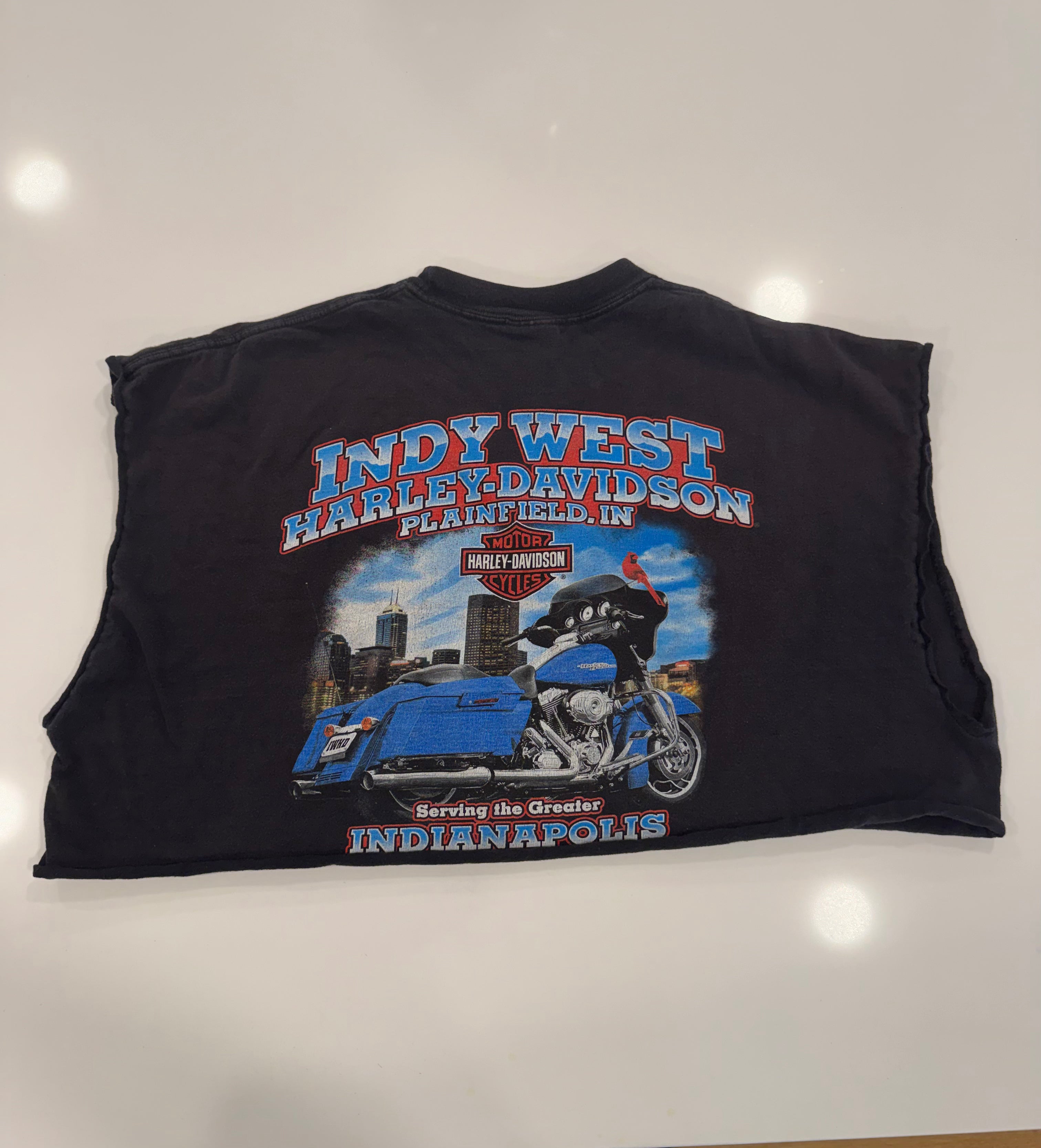 Flaming eagle tee