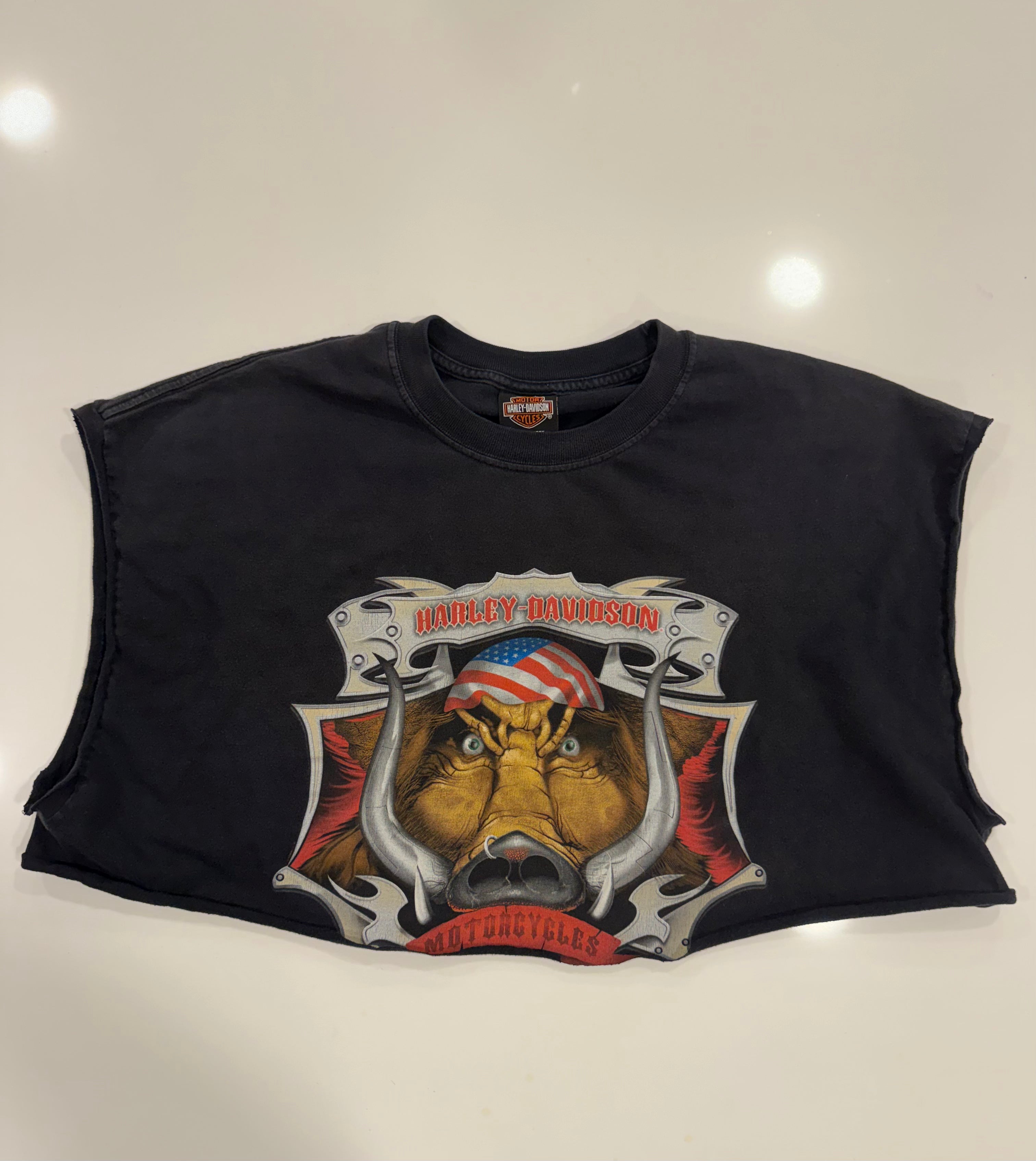 Patriotic pig tee