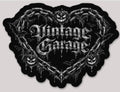 Grey halloween Vintage Garage sticker
