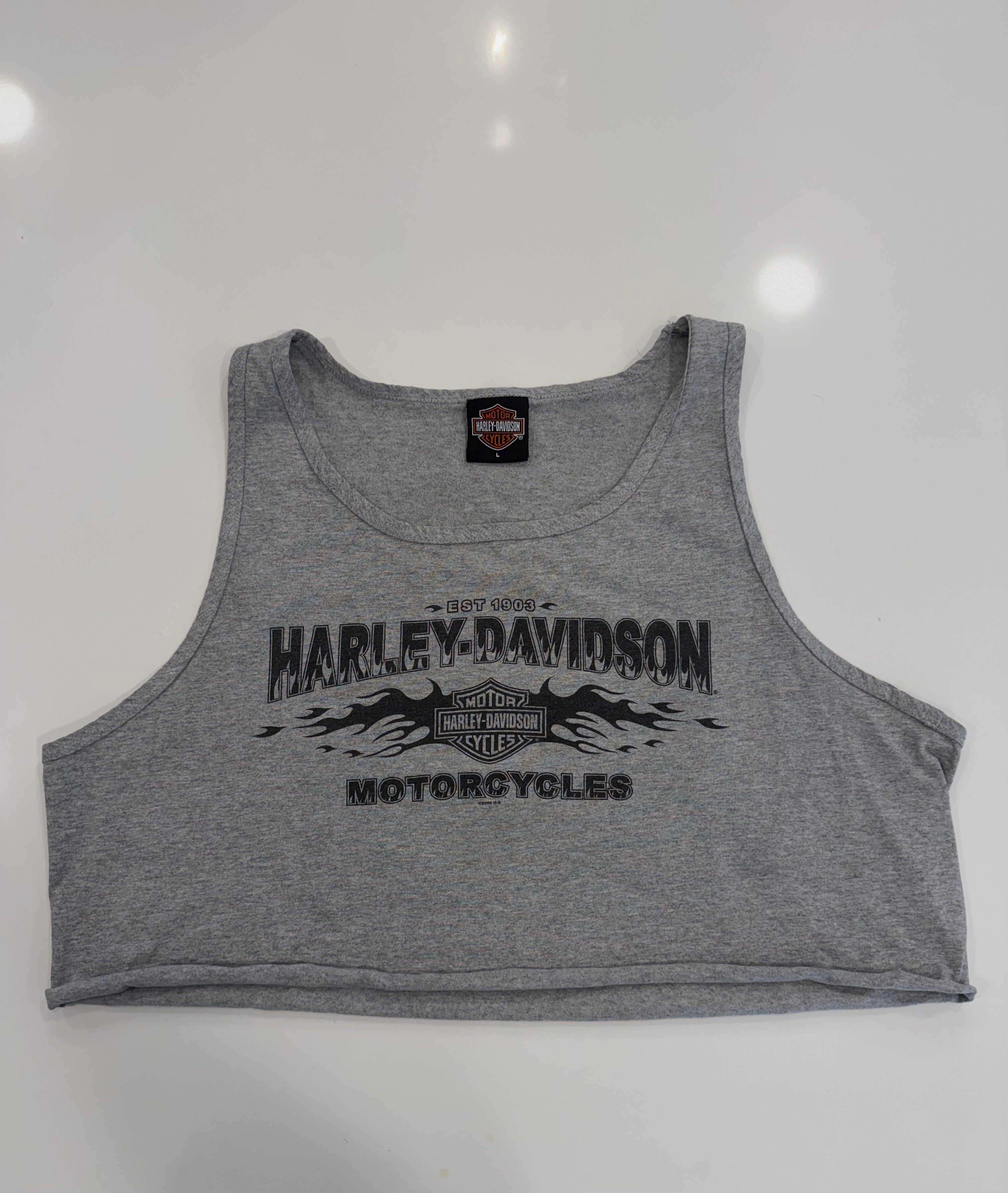 Bahamas cropped tank