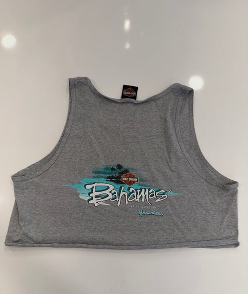 Bahamas cropped tank