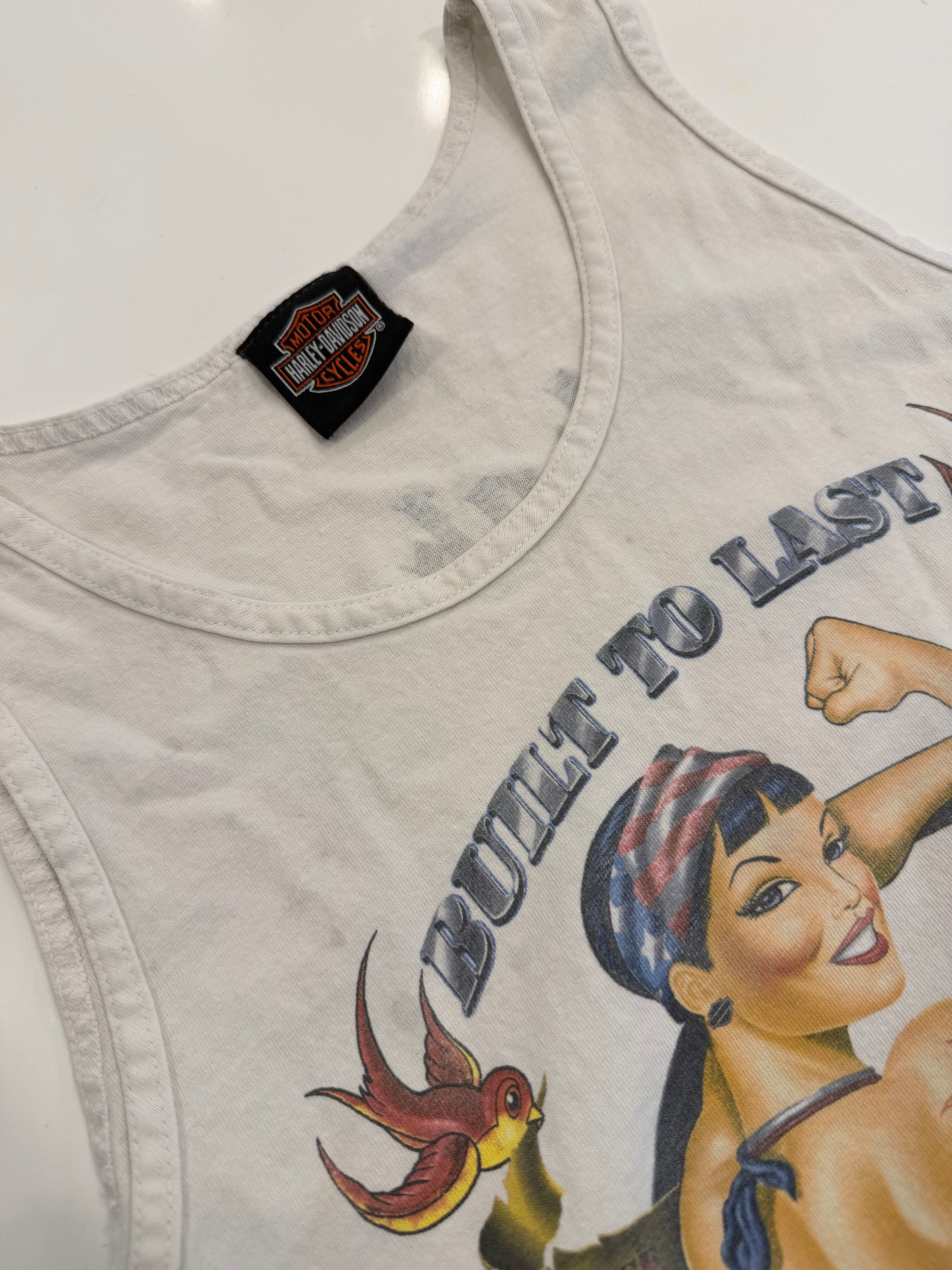Built to last Iowa cropped tank