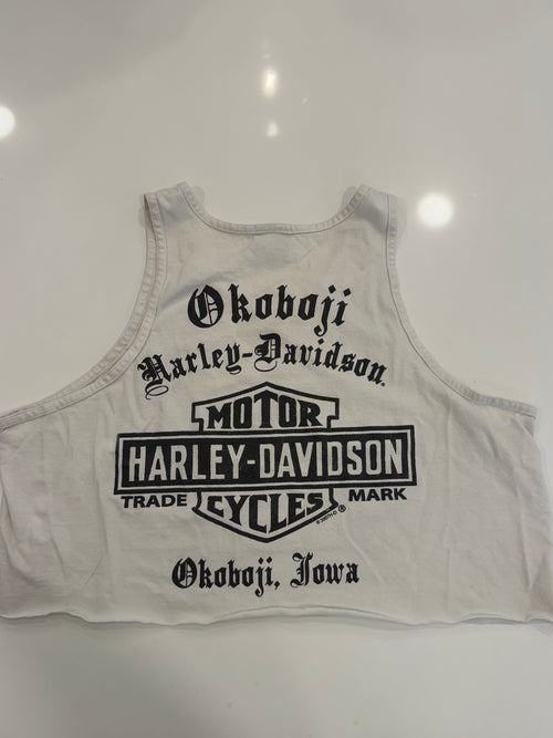 Built to last Iowa cropped tank