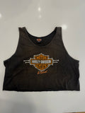 Rebel bones Illinois cropped tank