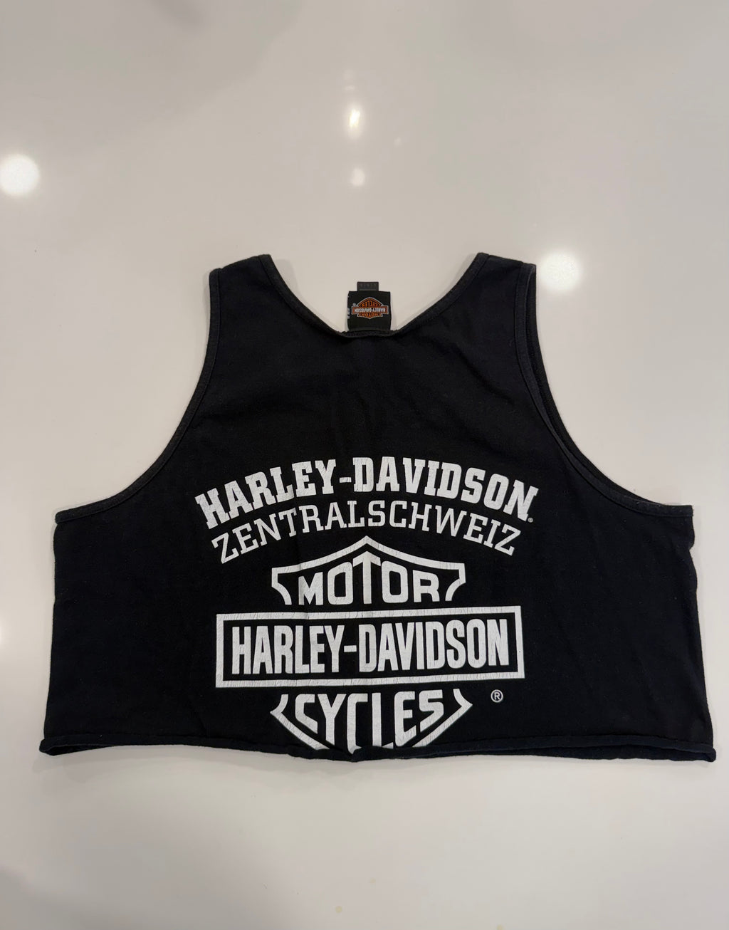 Switzerland cropped tank