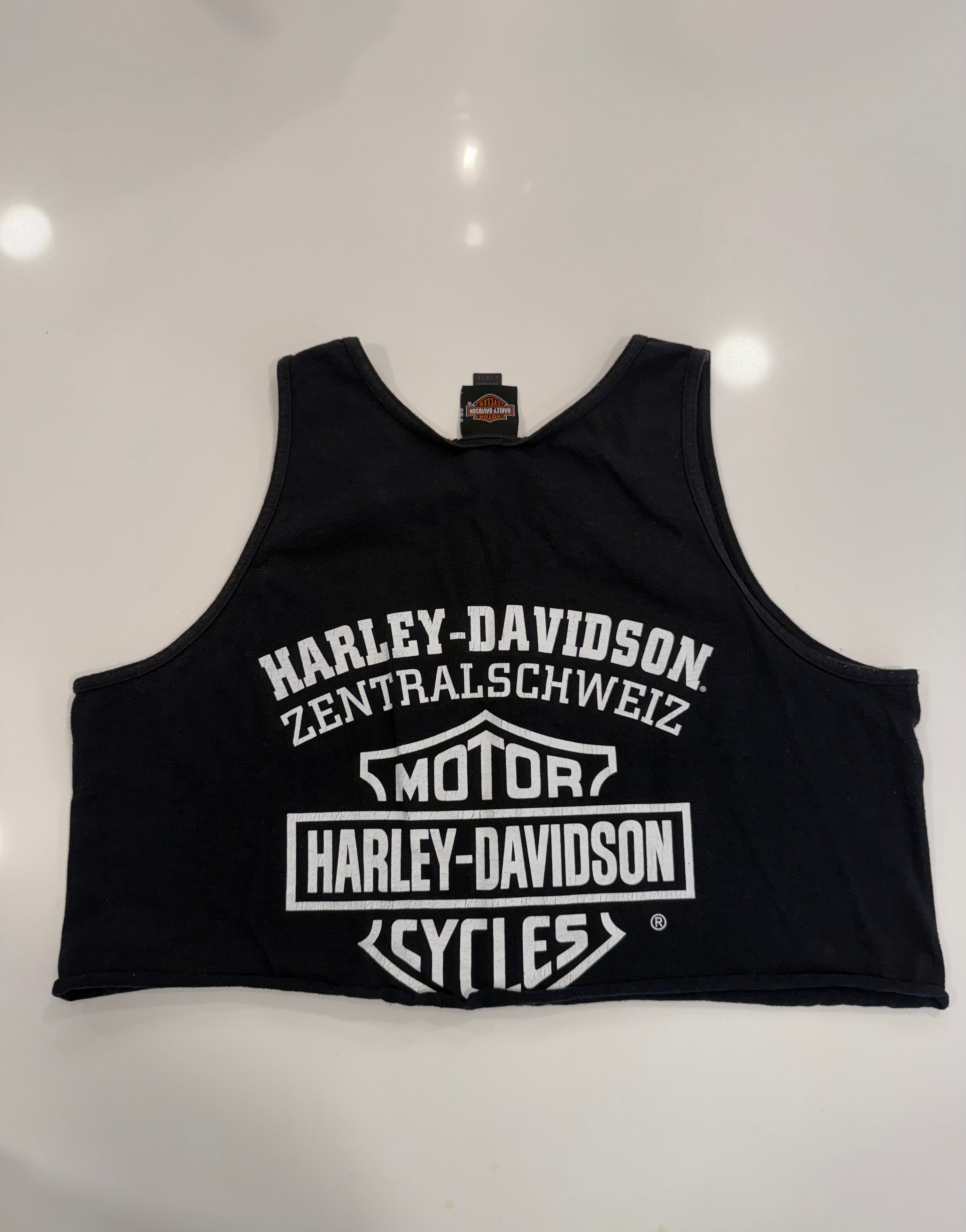 Switzerland cropped tank