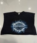 PA lightening cropped tee