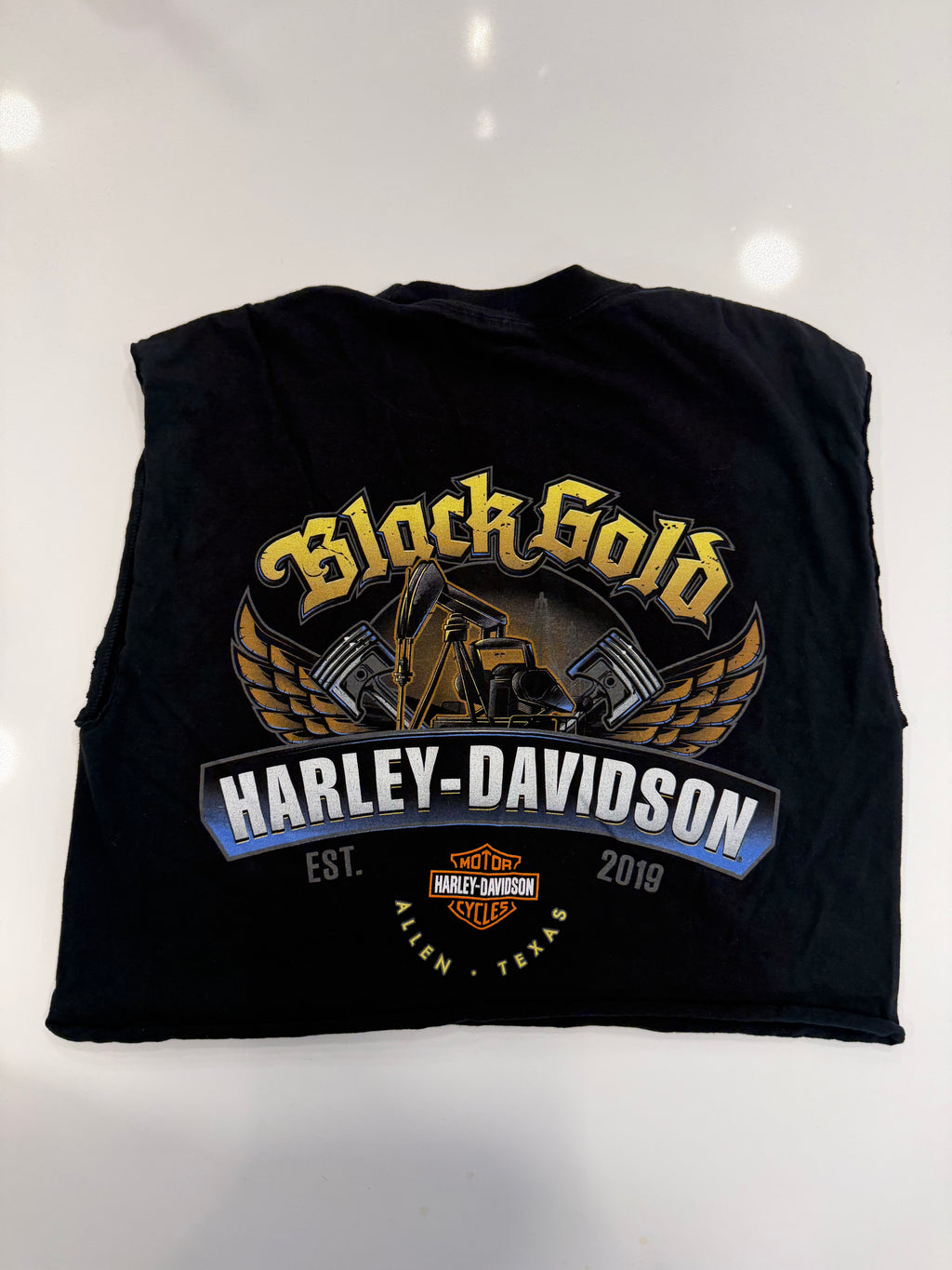 Warewolf/halloween cropped tee