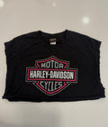 Oregon pink shield cropped tee