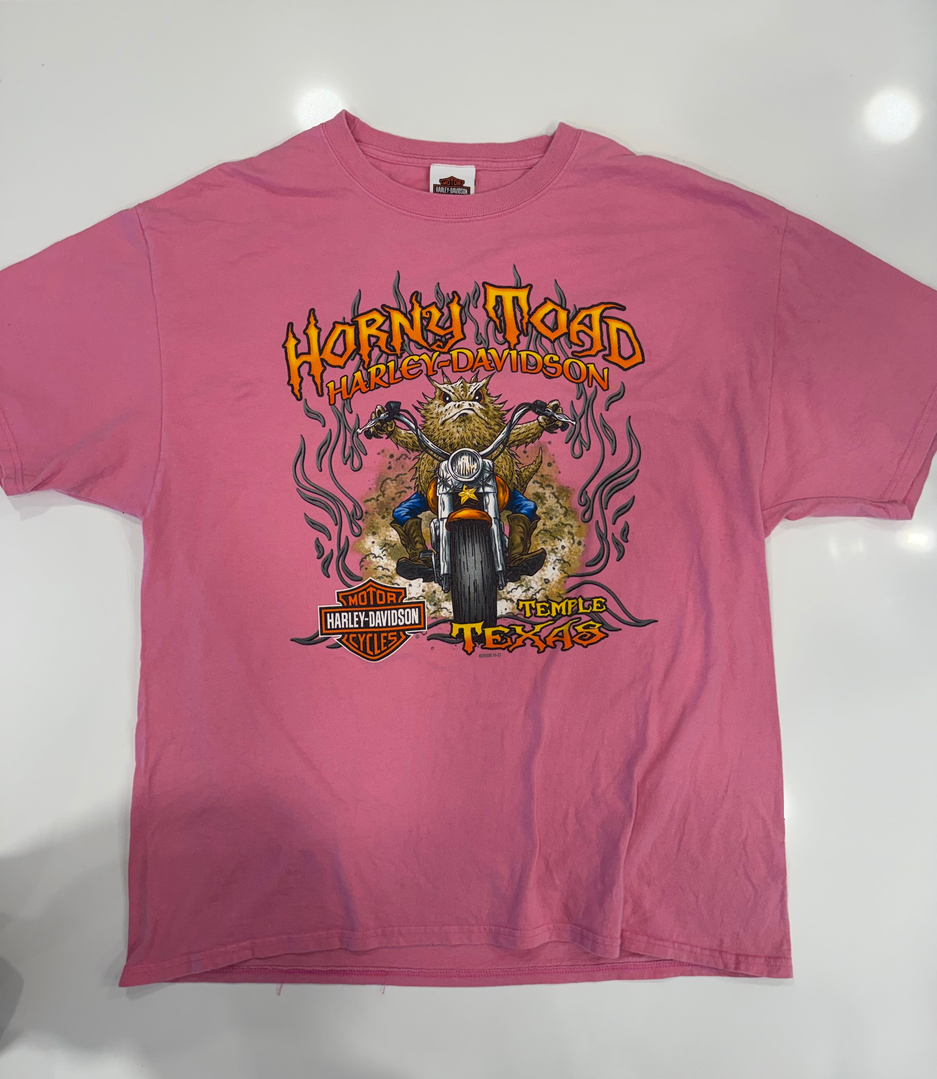 Pink horny toad Texas T shirt