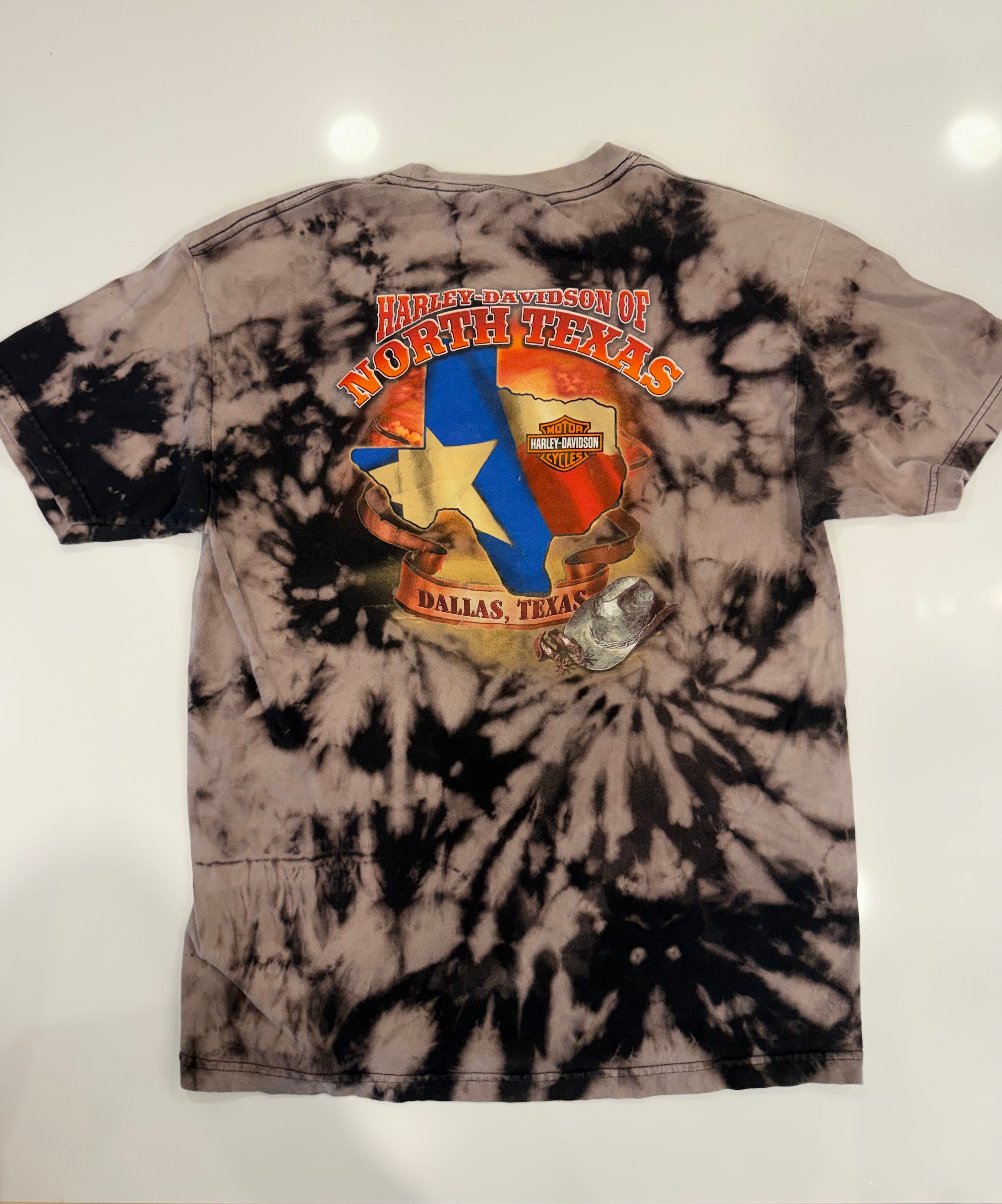 Texas tie dye T shirt