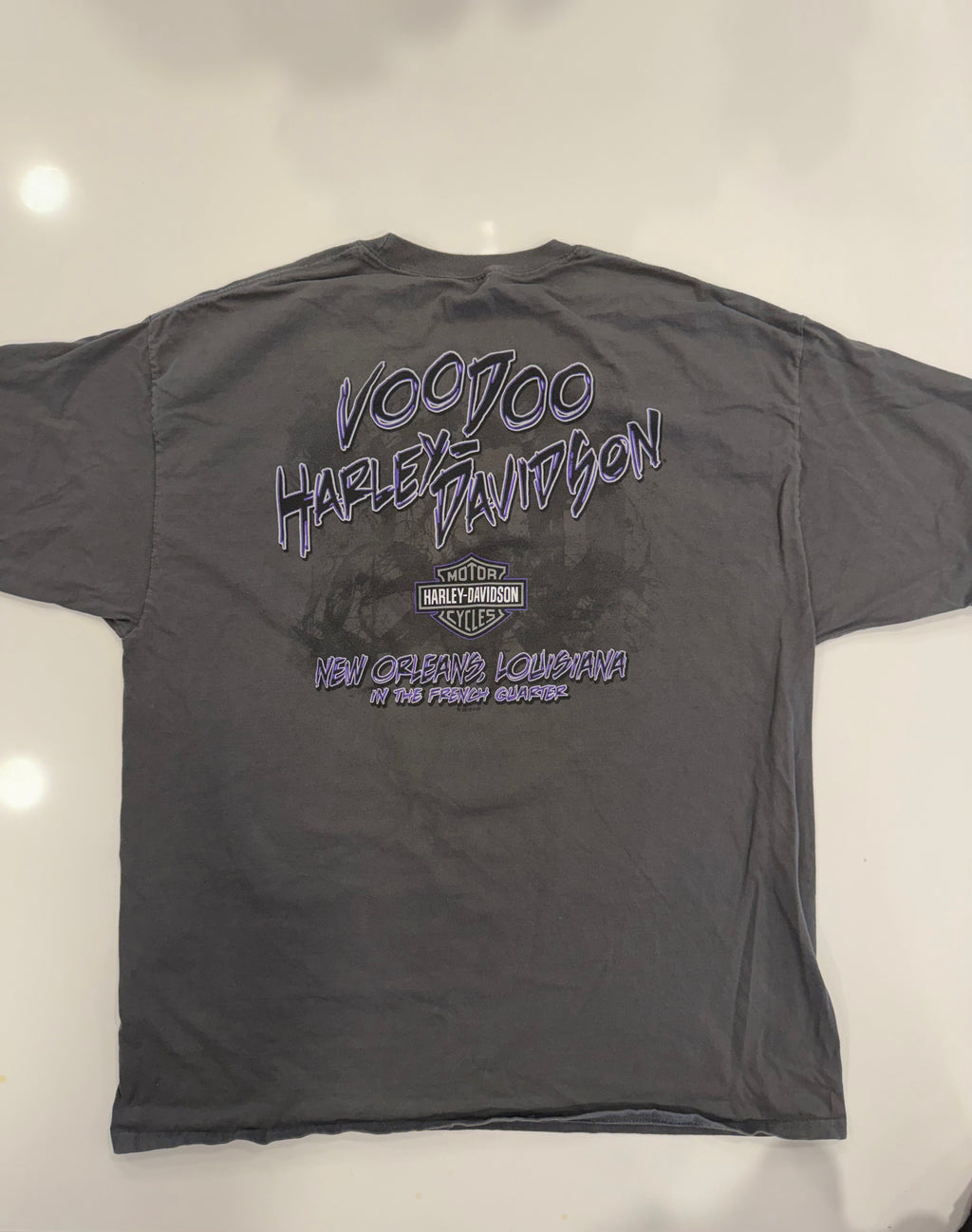 Voodoo skull New Orleans tee
