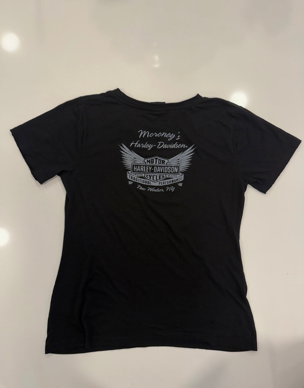 Womens sparkly spider web tee