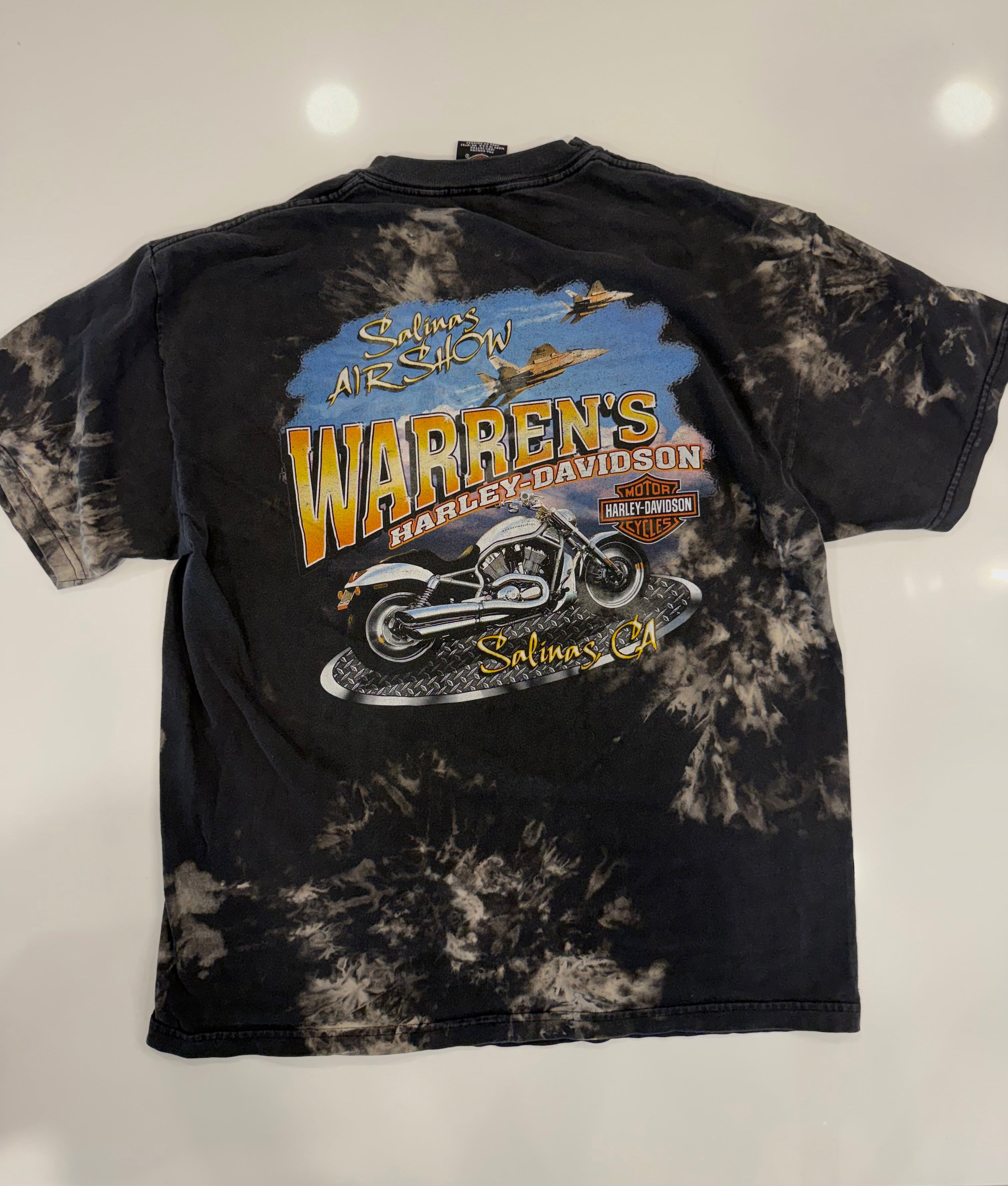 California tie dye T shirt