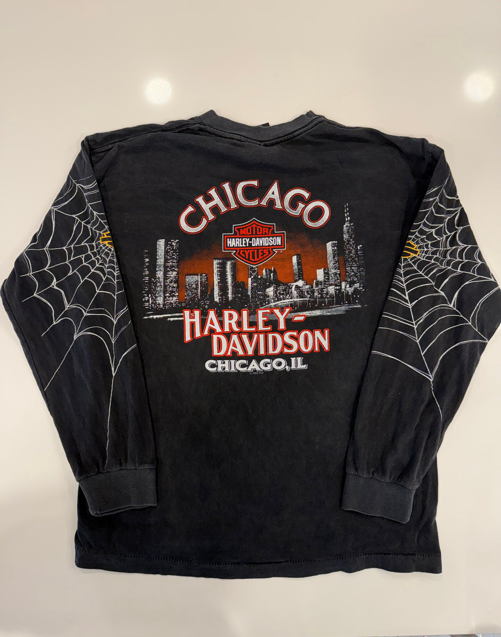 Chicago black widow long sleeve