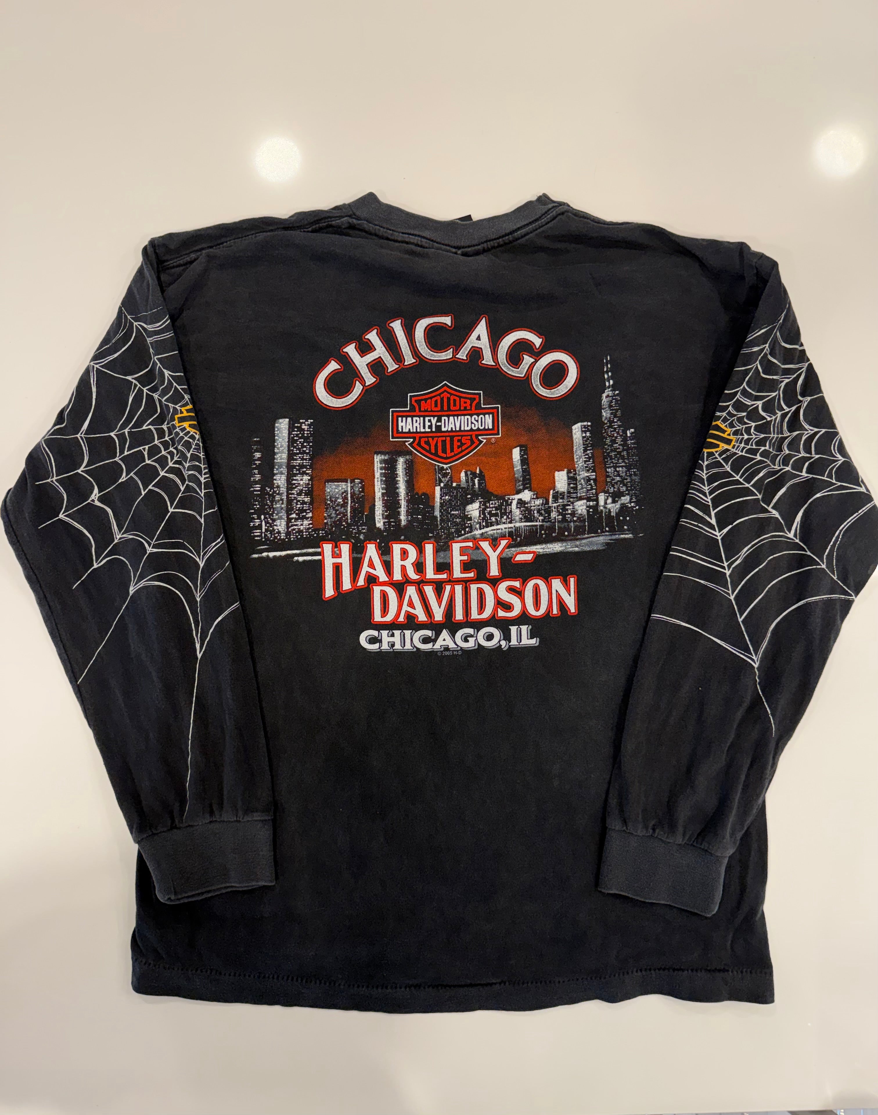 Chicago black widow long sleeve