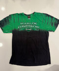 Indianapolis green tie dye tee