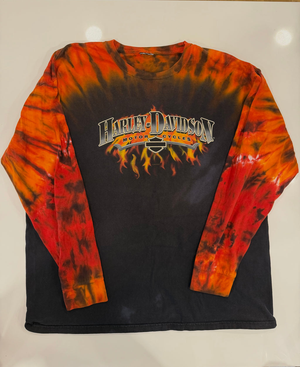 Memphis tie dye long sleeve