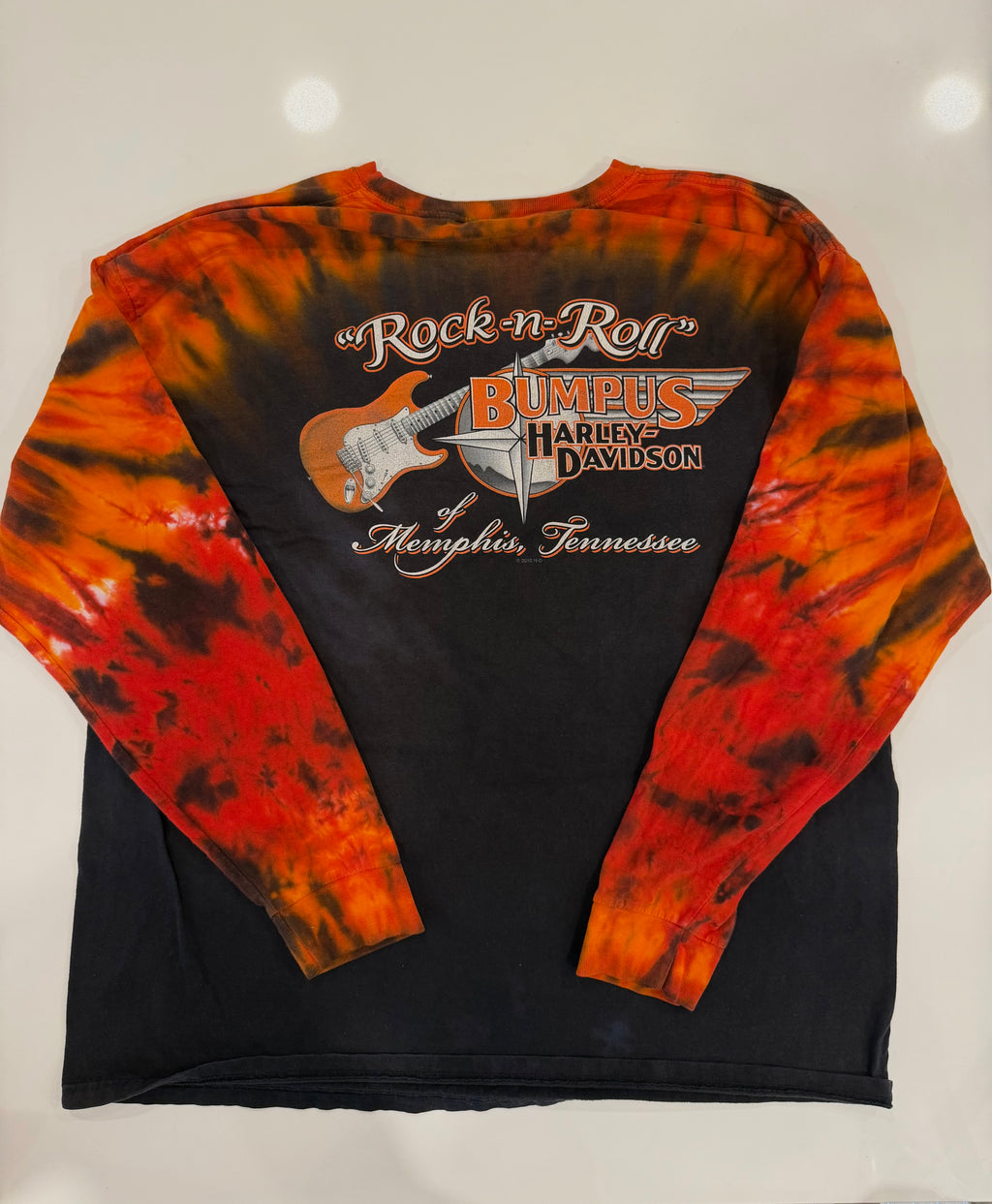 Memphis tie dye long sleeve