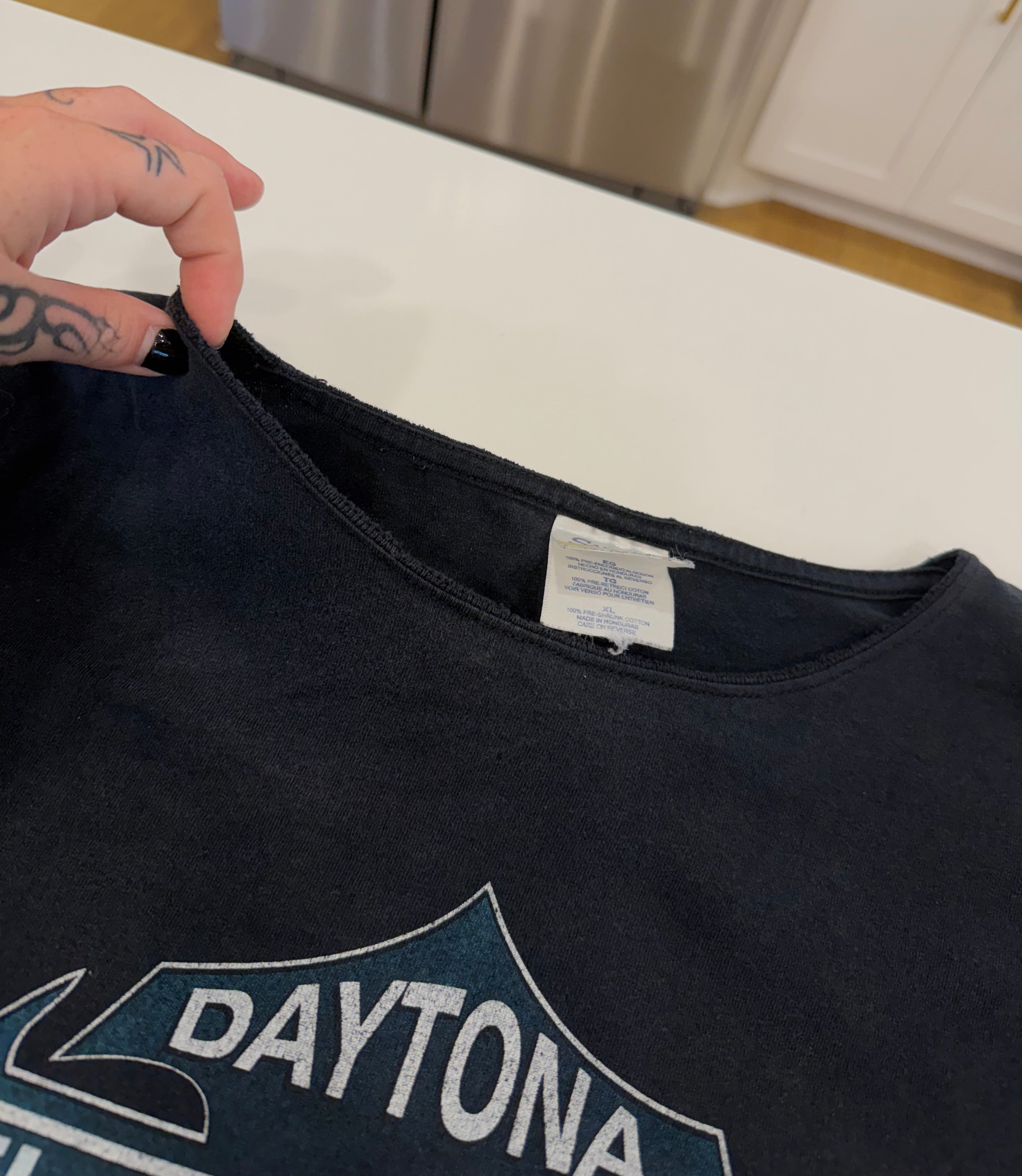 Middle finger Daytona bike week T shirt