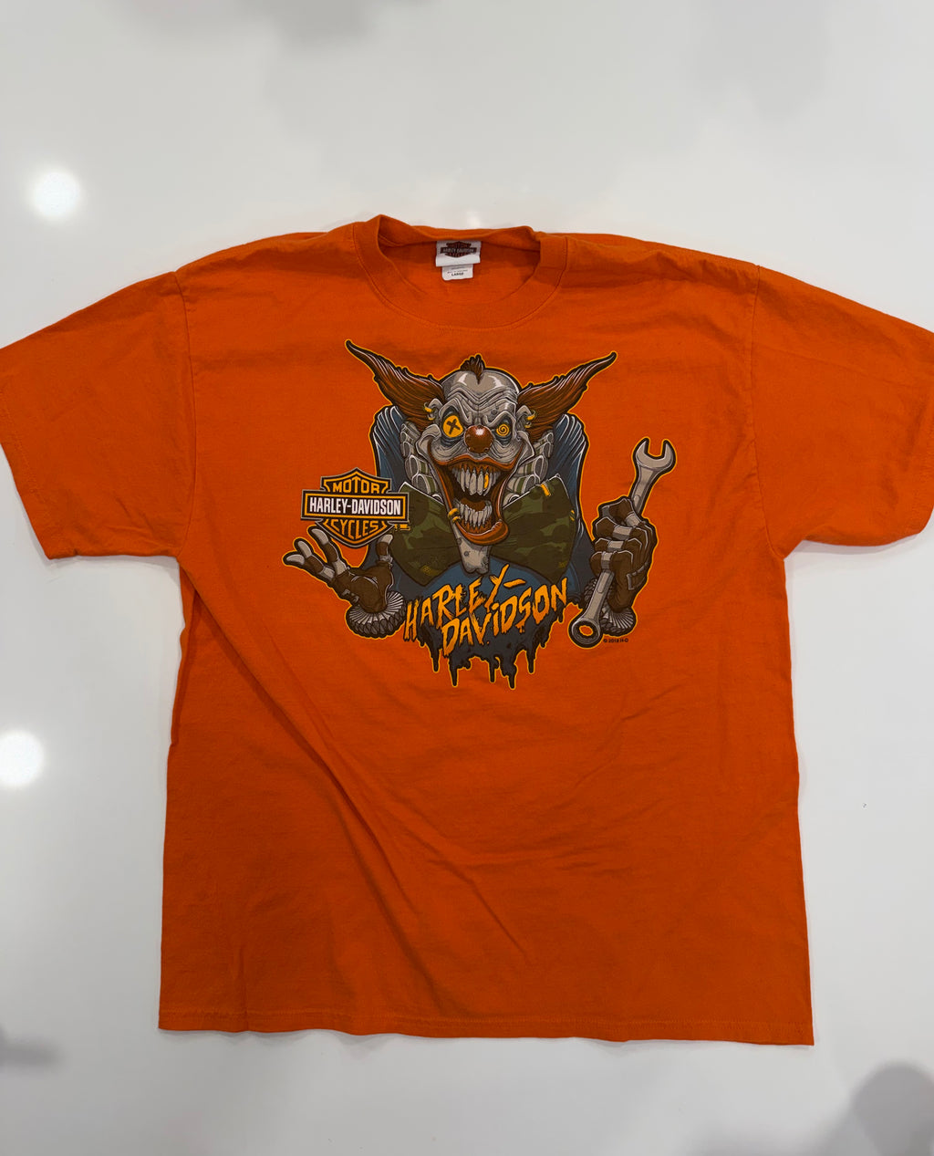 Bradenton FL orange clown tee