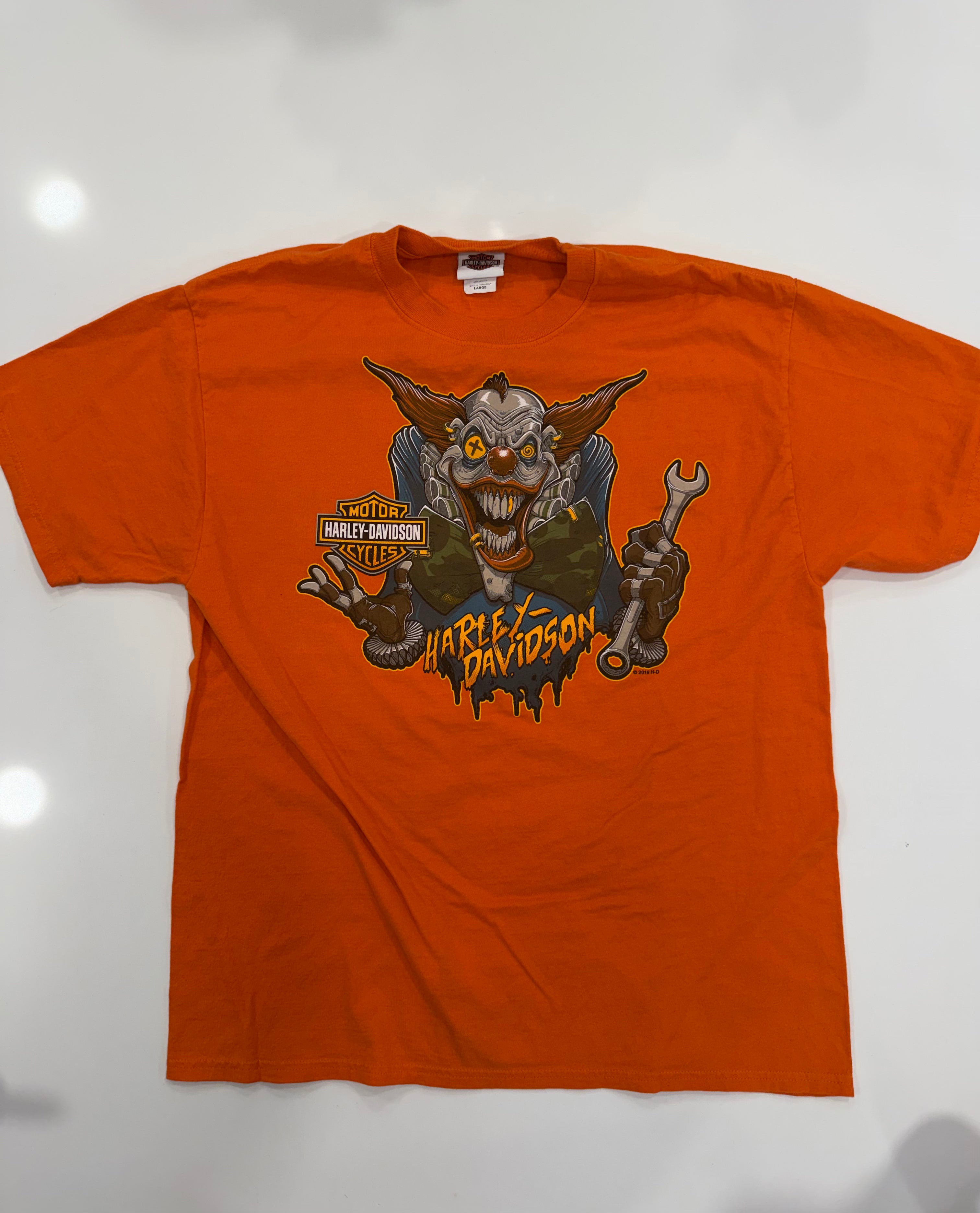 Bradenton FL orange clown tee